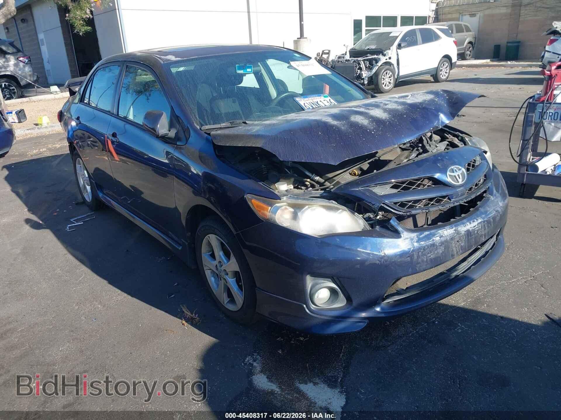 Photo 2T1BU4EE1CC763907 - TOYOTA COROLLA 2012