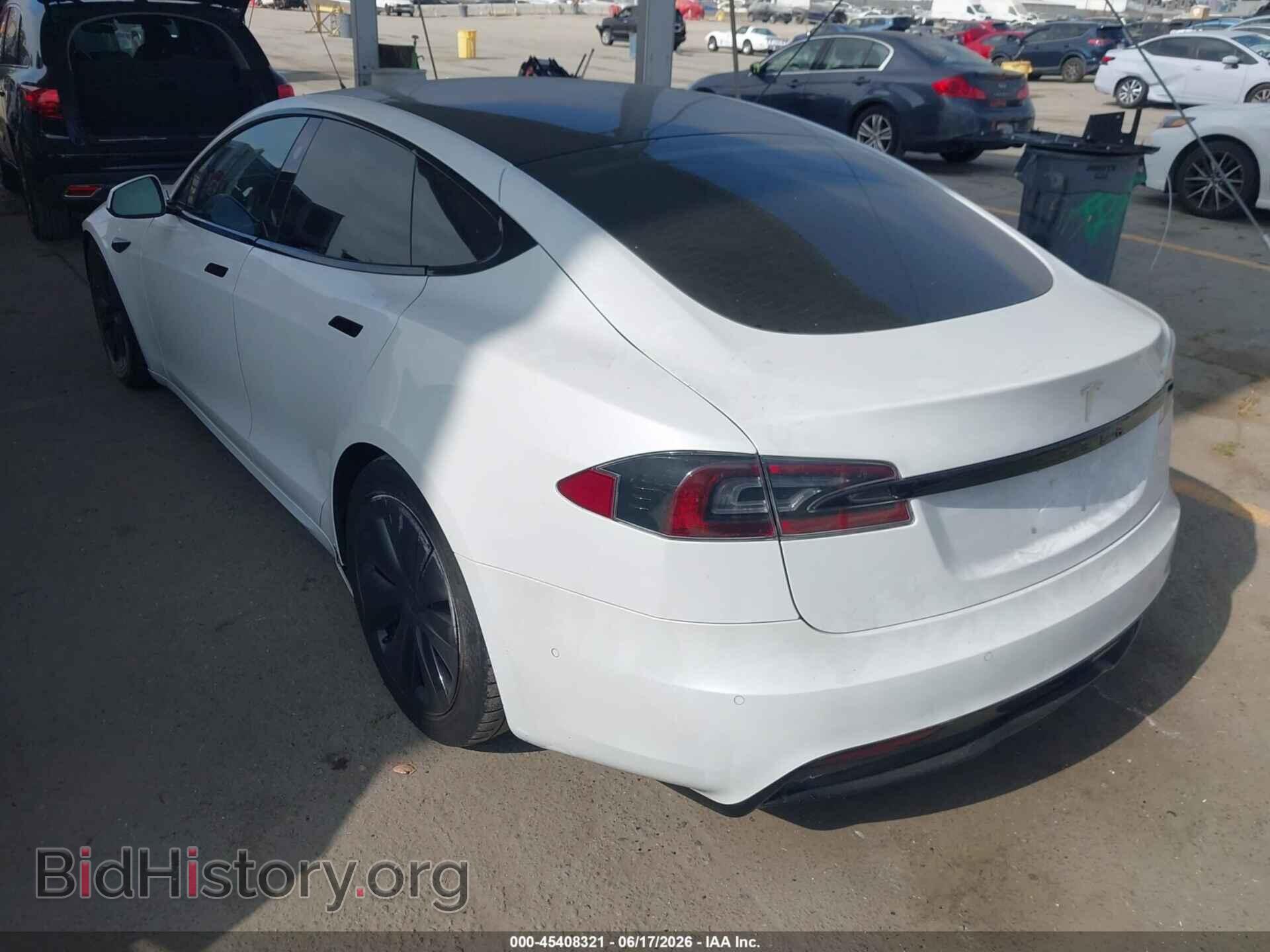 2022 TESLA MODEL S - VIN: 5YJSA1E58NF469264 - Фото 3
