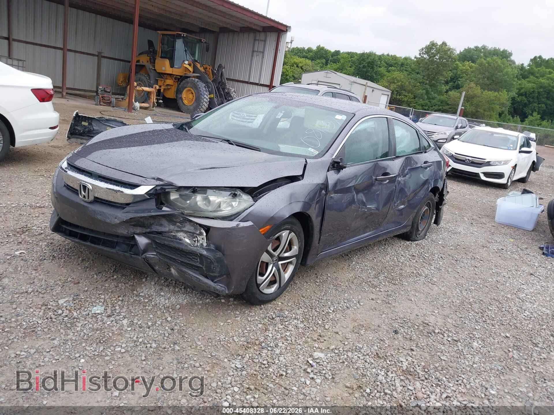 2017 HONDA CIVIC - VIN: 19XFC2F5XHE081107 - Фото 2