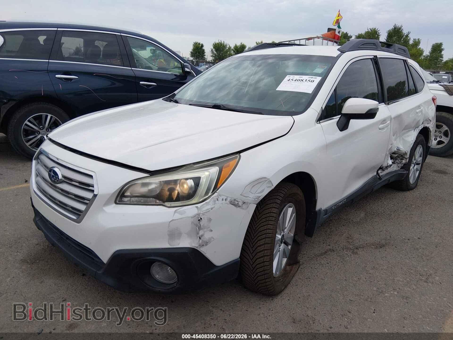 2016 SUBARU OUTBACK - VIN: 4S4BSBFC6G3286909 - Фото 2