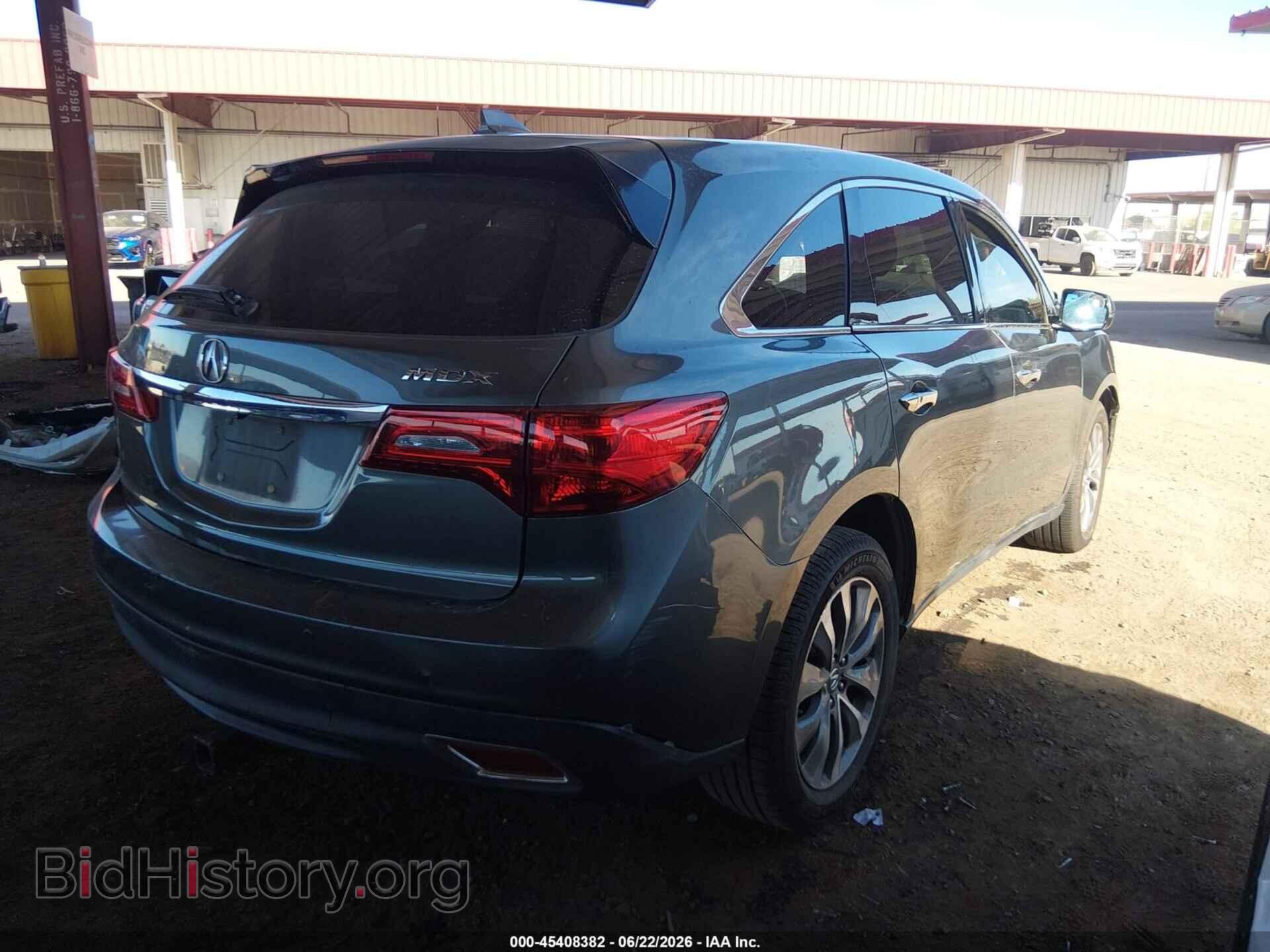 2014 ACURA MDX - VIN: 5FRYD3H46EB002374 - Photo 4