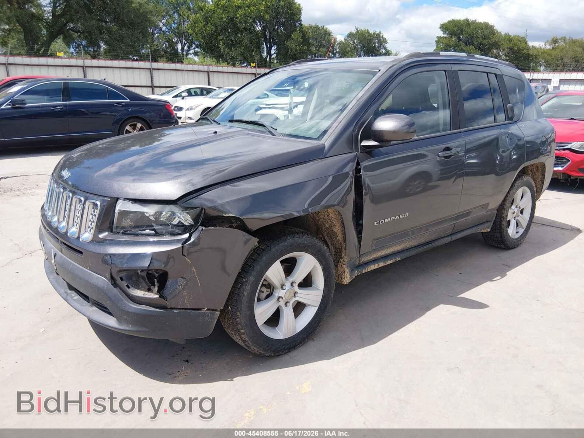 2016 JEEP COMPASS - VIN: 1C4NJDEB7GD630864 - Фото 2