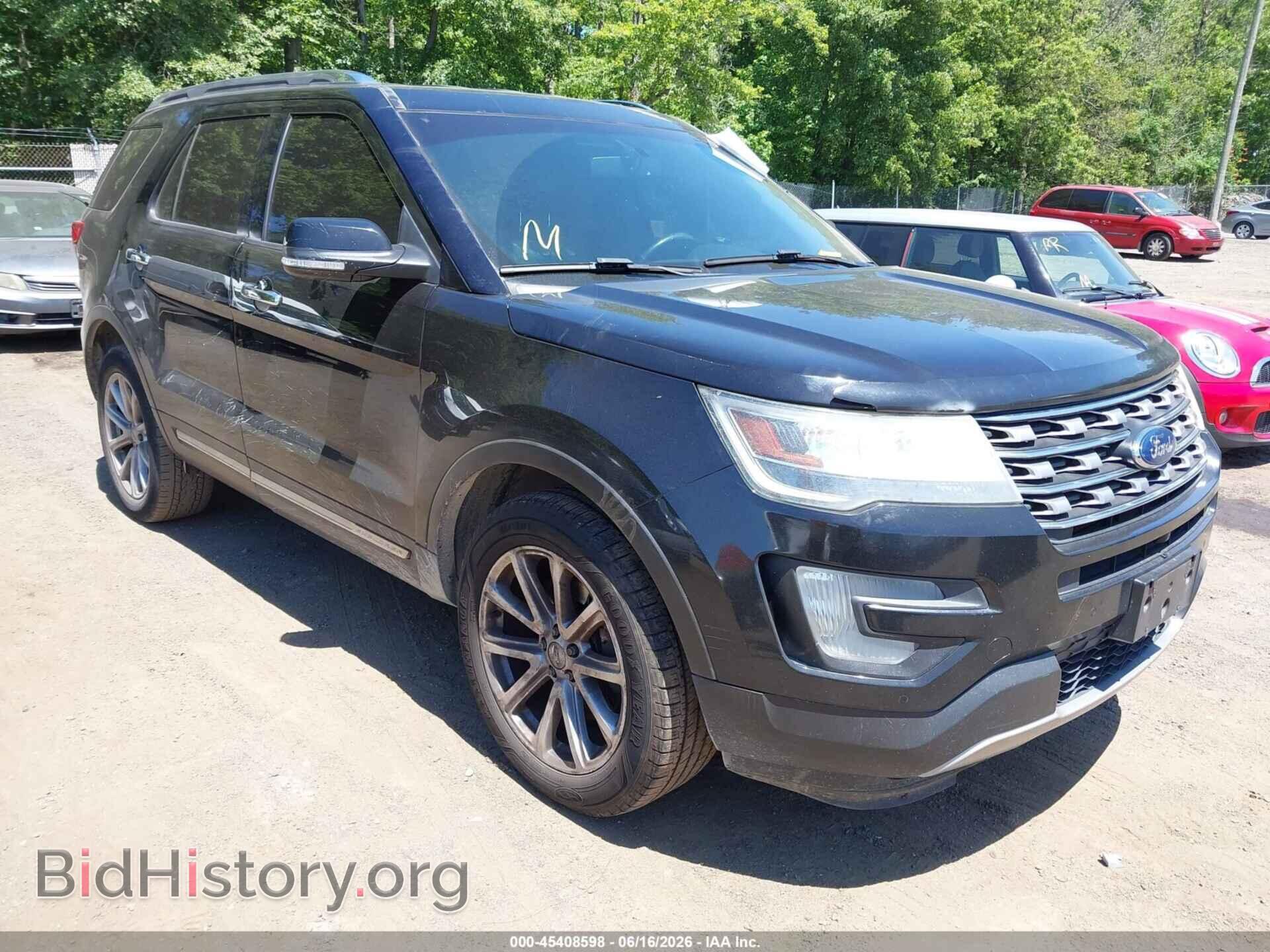 Фотография 1FM5K8F84GGC50219 - FORD EXPLORER 2016