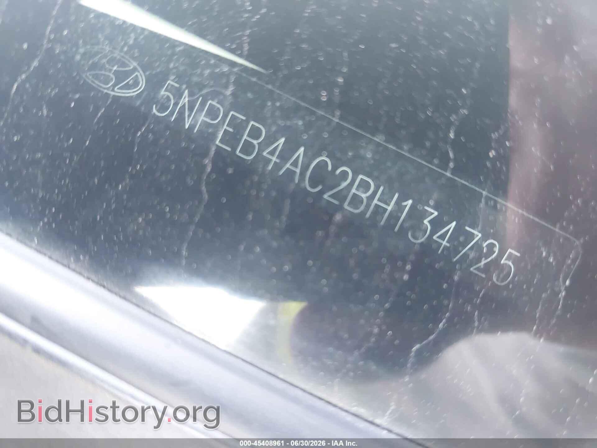 2011 HYUNDAI SONATA - VIN: 5NPEB4AC2BH134725 - Фото 9