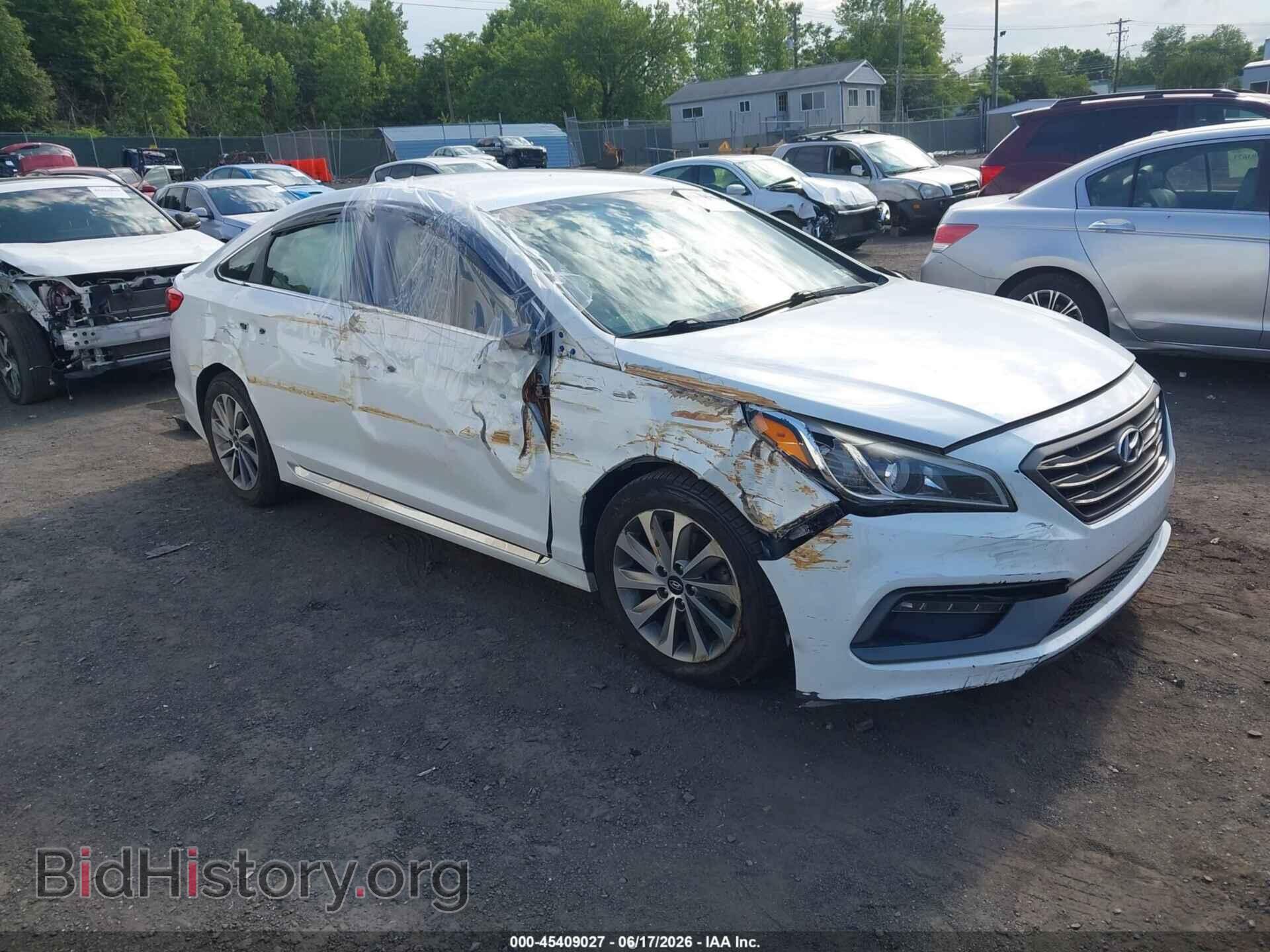 Photo 5NPE34AF6FH078396 - HYUNDAI SONATA 2015