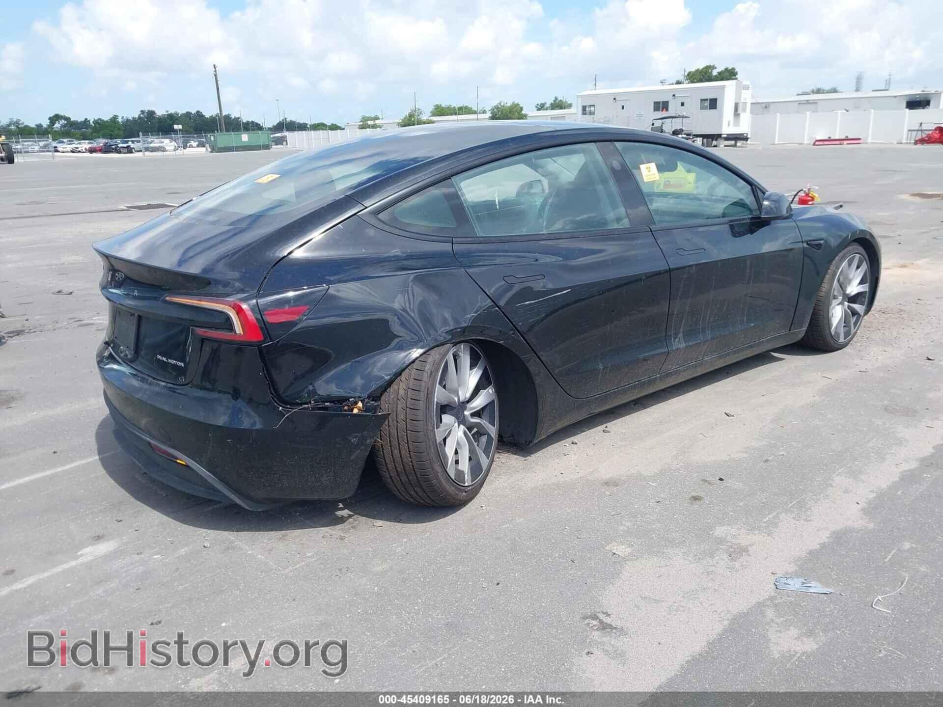 2024 TESLA MODEL 3 - VIN: 5YJ3E1EB8RF789978 - Фото 4
