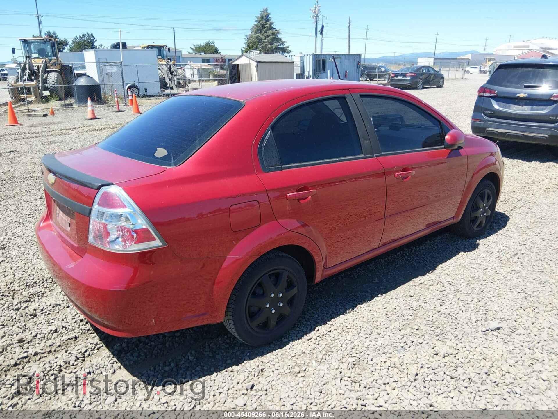 2011 CHEVROLET AVEO - VIN: KL1TD5DE6BB187425 - Фото 4