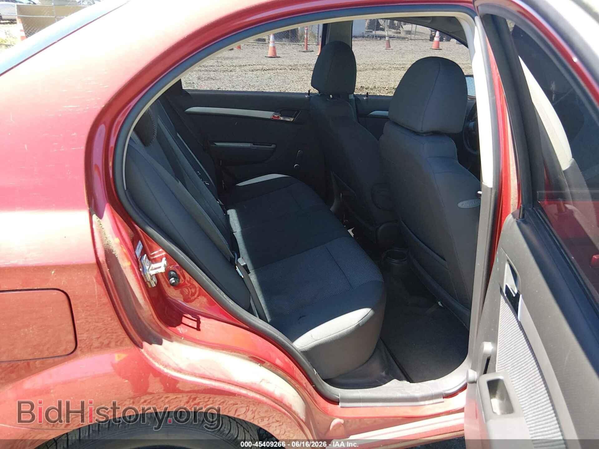 2011 CHEVROLET AVEO - VIN: KL1TD5DE6BB187425 - Фото 8