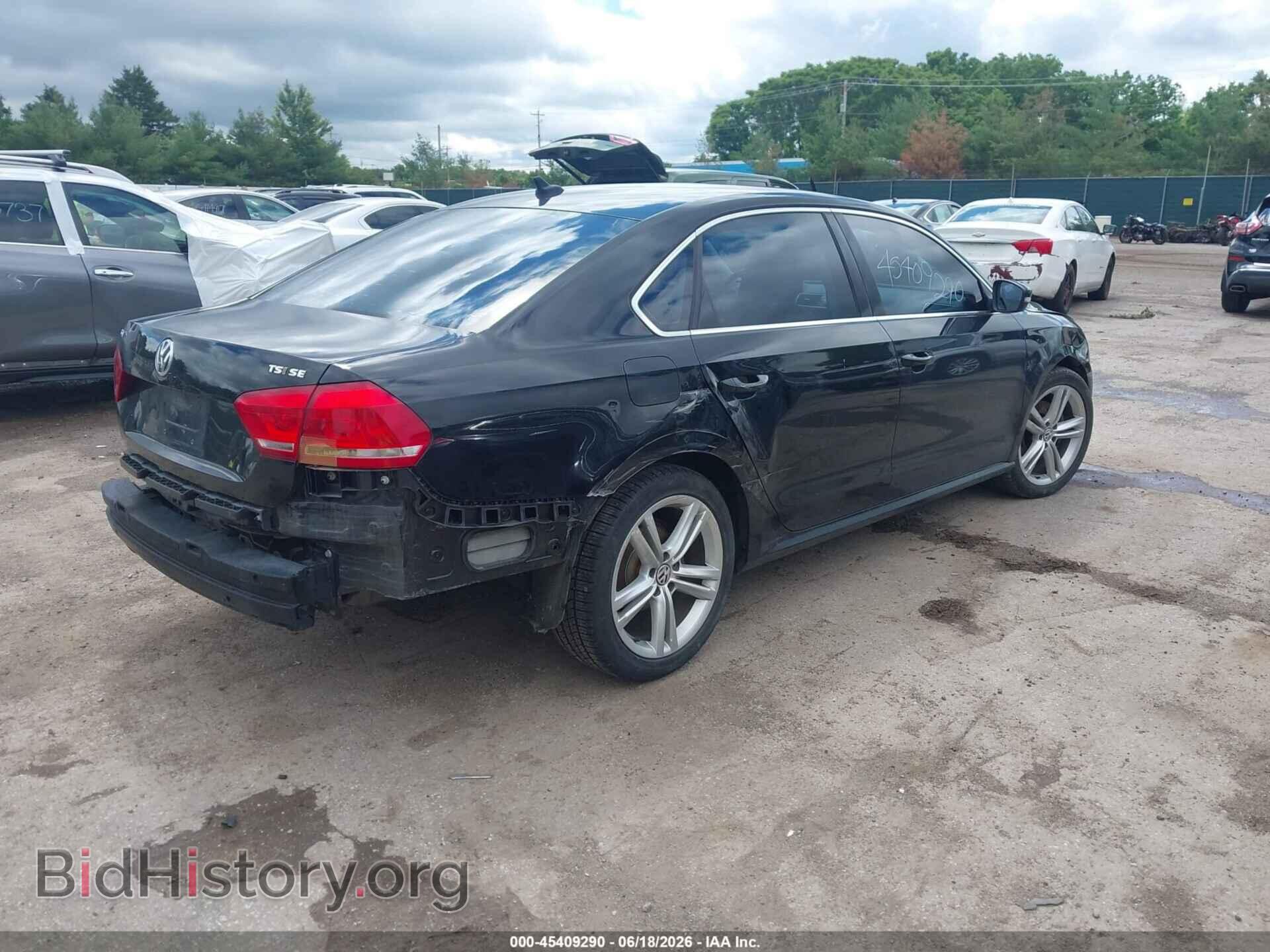 2014 VOLKSWAGEN PASSAT - VIN: 1VWBT7A30EC074376 - Фото 4