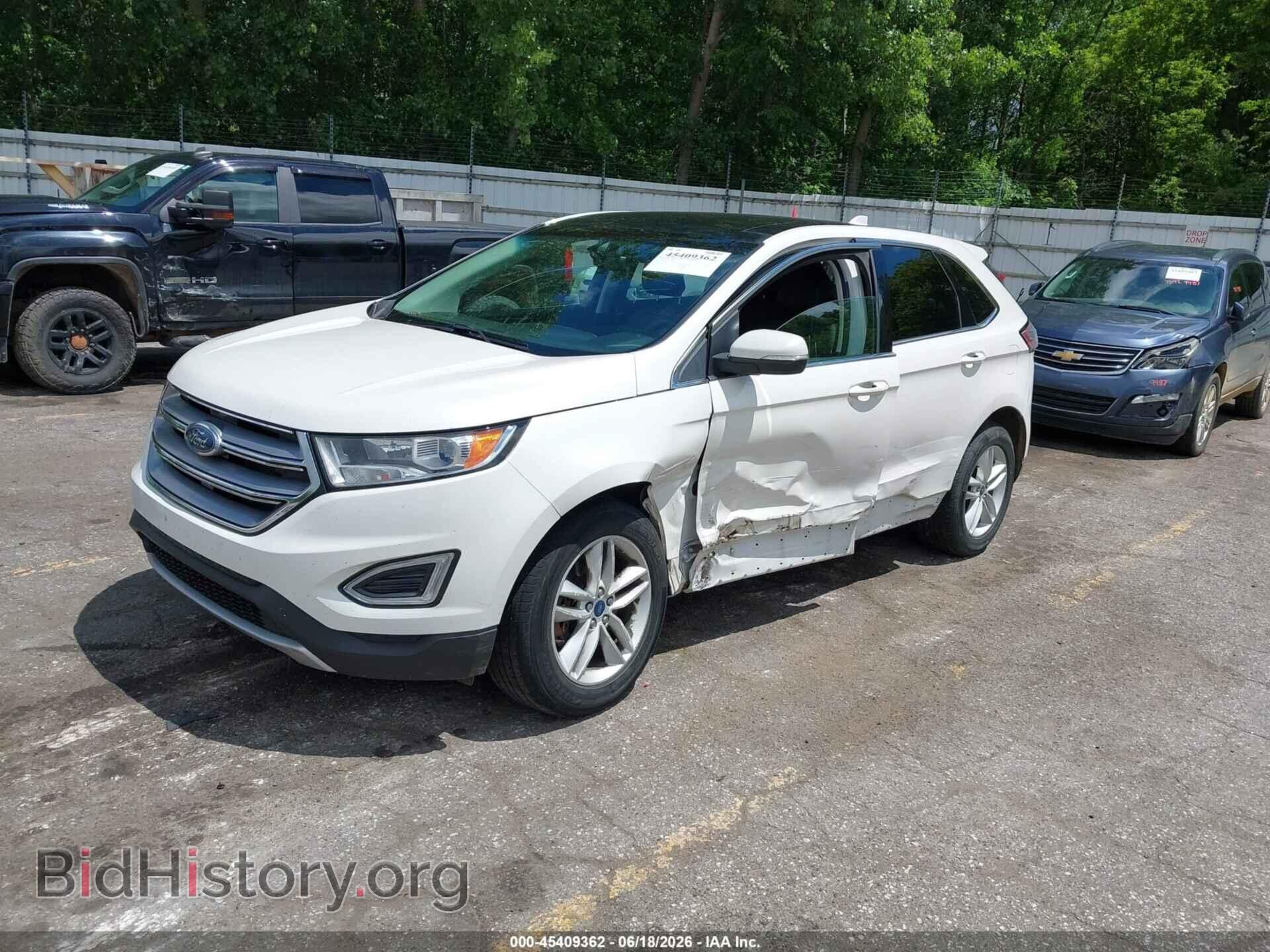 2015 FORD EDGE - VIN: 2FMTK4J87FBB35854 - Фото 2