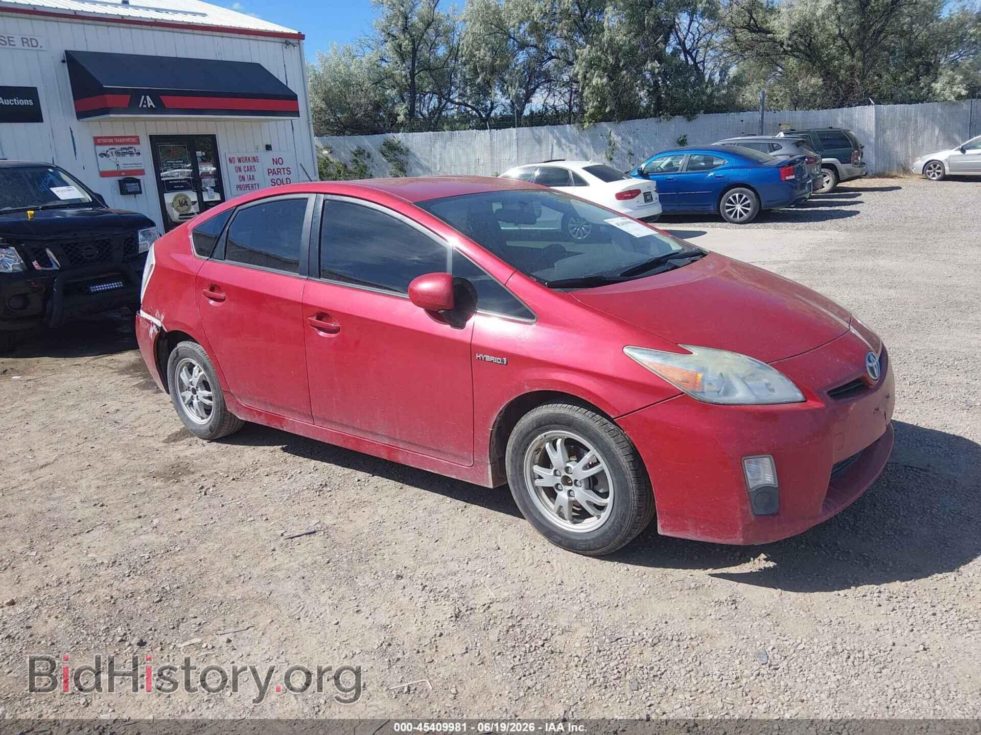 Photo JTDKN3DU5B5328951 - TOYOTA PRIUS 2011