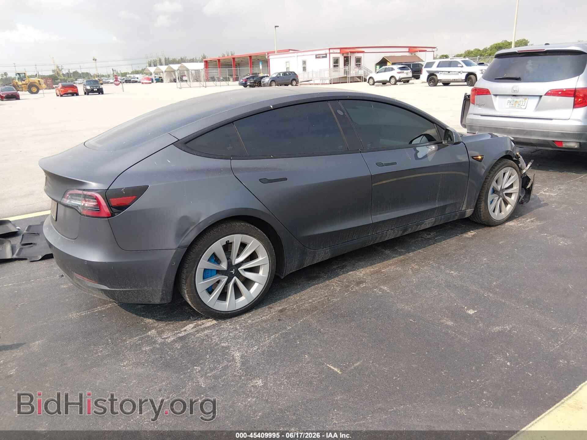 2022 TESLA MODEL 3 - VIN: 5YJ3E1EA4NF111049 - Фото 4