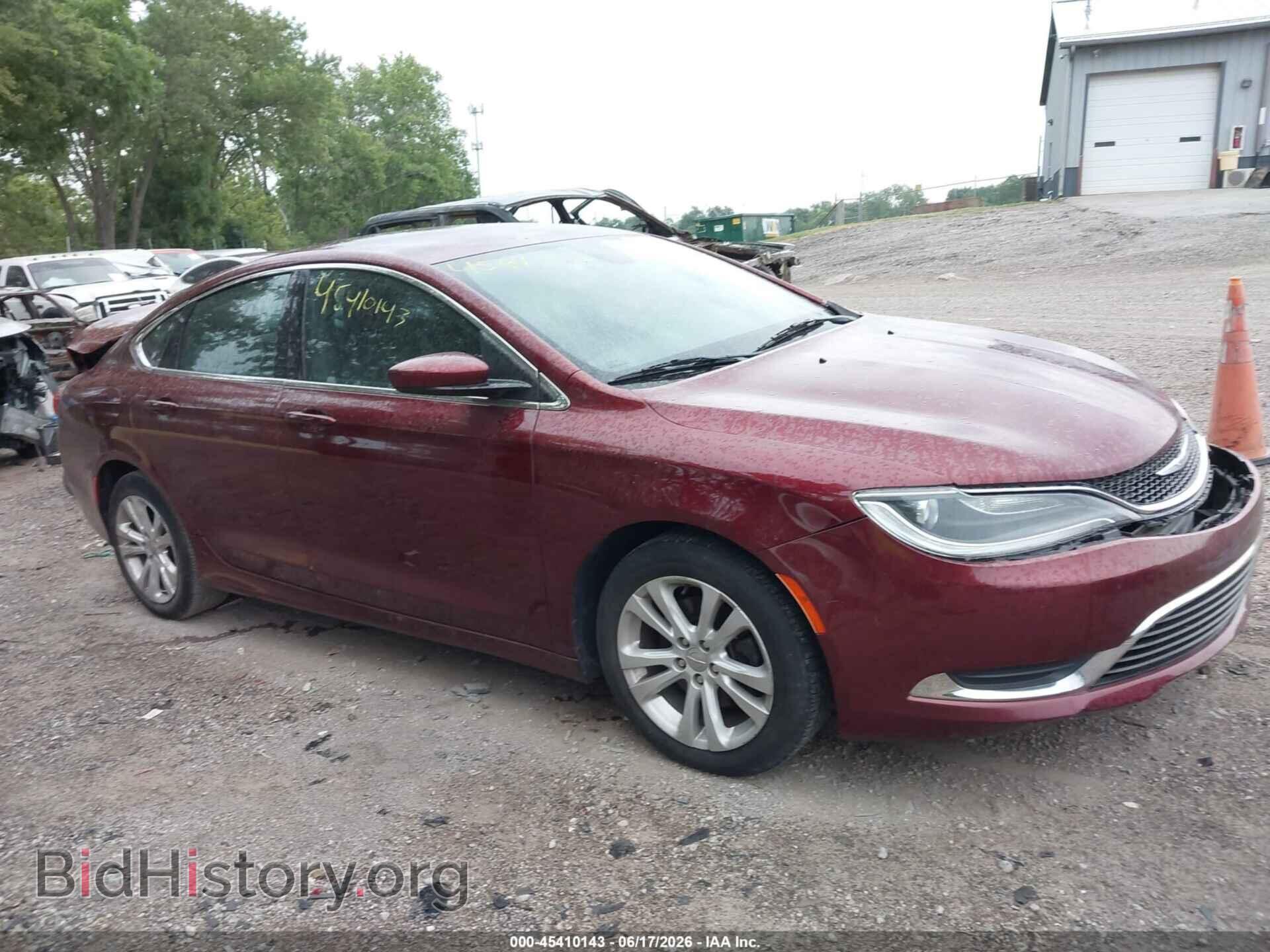 Photo 1C3CCCAB1GN129498 - CHRYSLER 200 2016