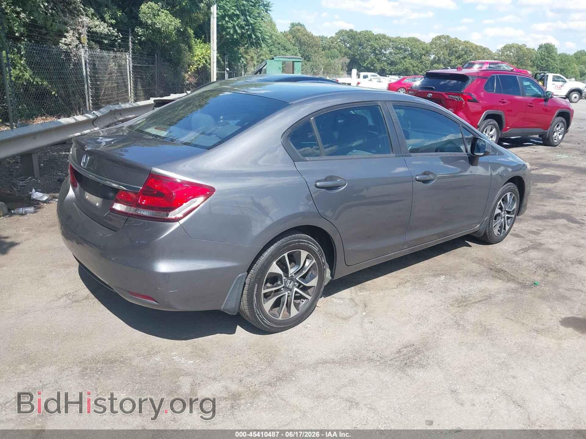 2013 HONDA CIVIC - VIN: 19XFB2F81DE074795 - Фото 4