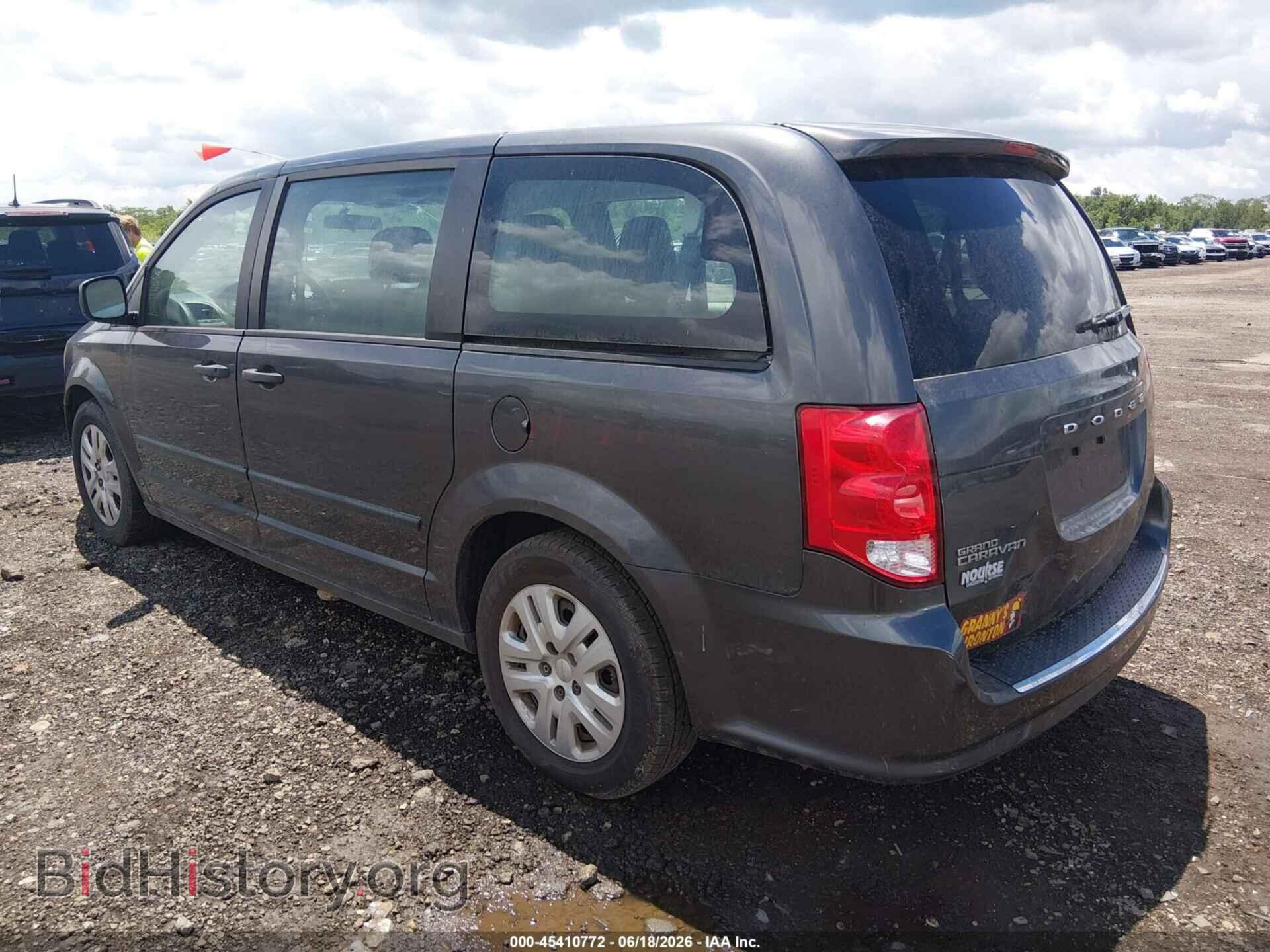 2016 DODGE GRAND CARAVAN - VIN: 2C4RDGBG1GR192351 - Фото 3