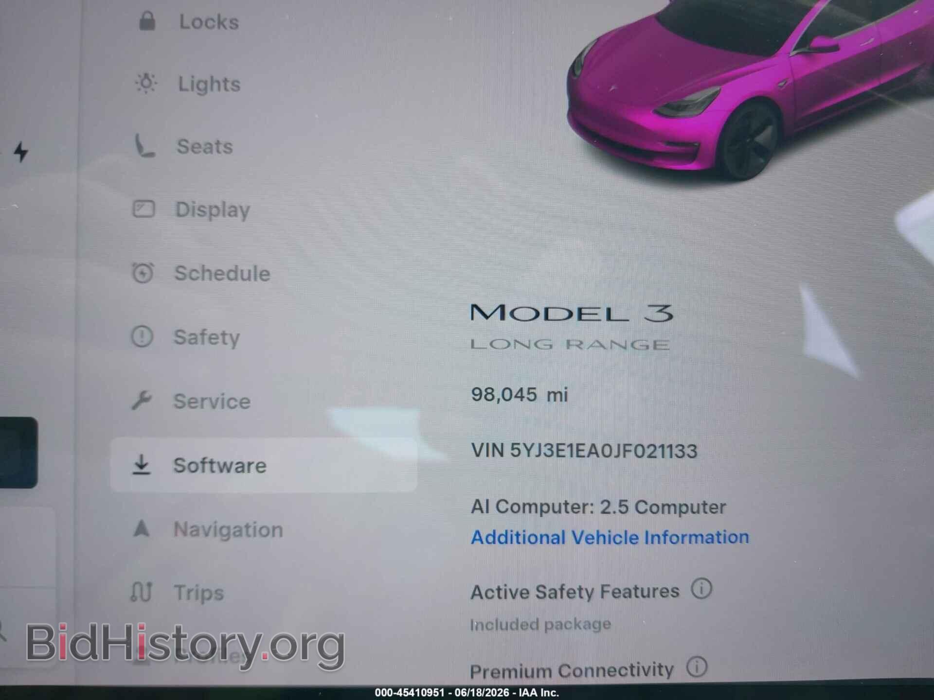 2018 TESLA MODEL 3 - VIN: 5YJ3E1EA0JF021133 - Фото 7