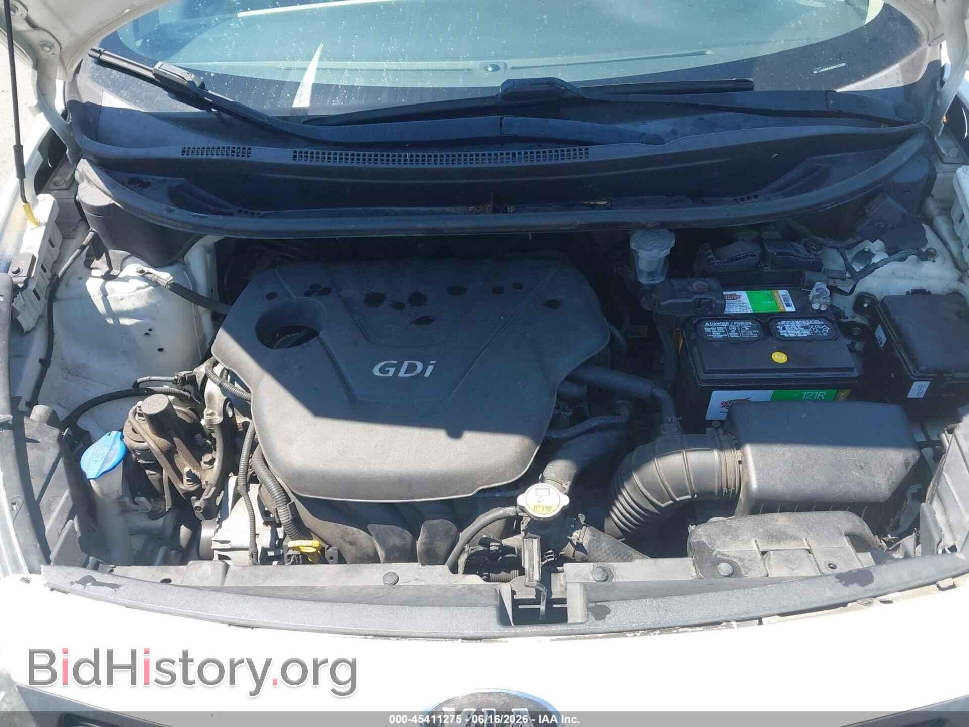 Report KNADM4A30D6253499 KIA RIO 2013 White Gasoline - price and damage ...