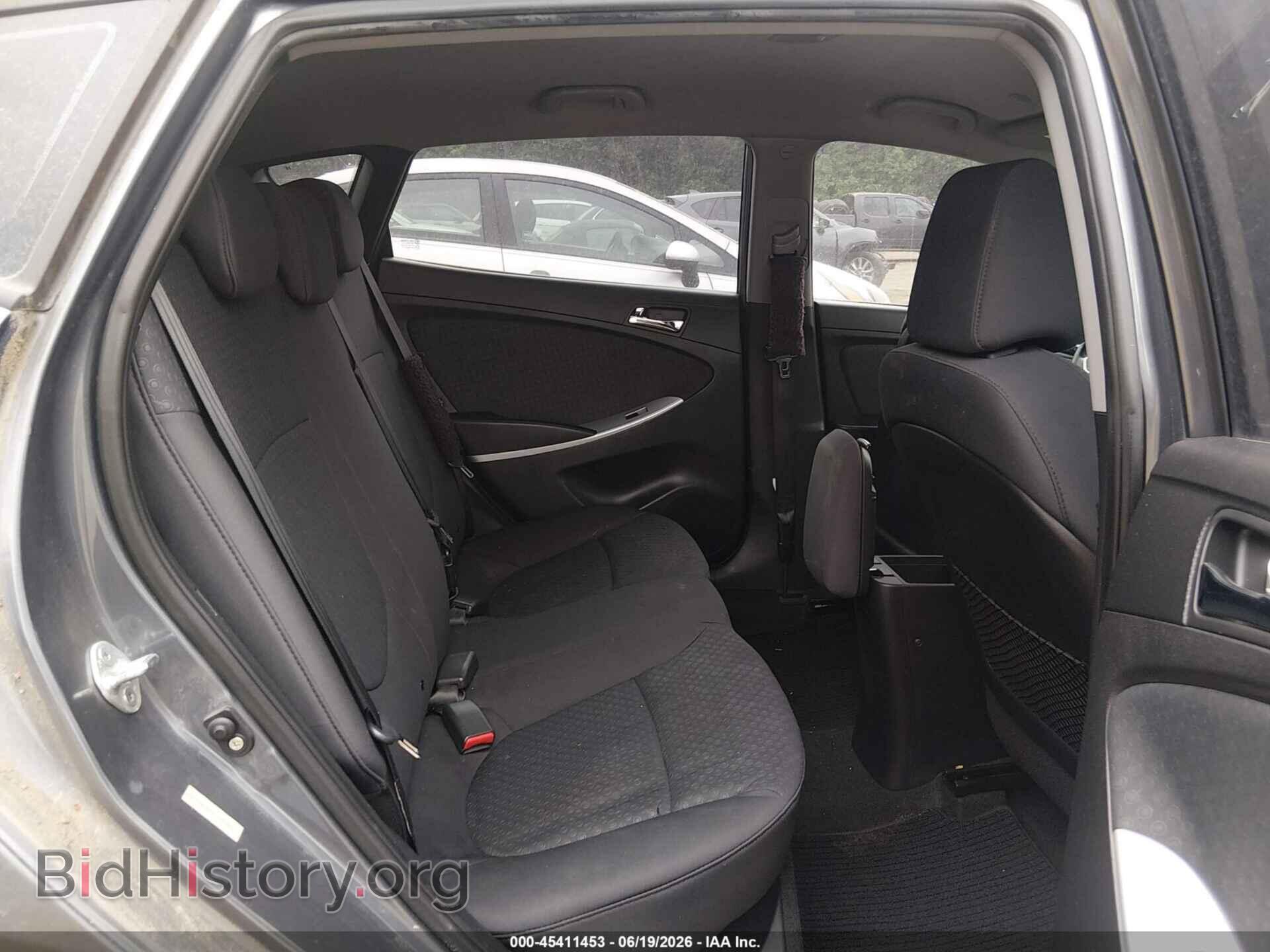 2012 HYUNDAI ACCENT - VIN: KMHCU5AEXCU045142 - Photo 8