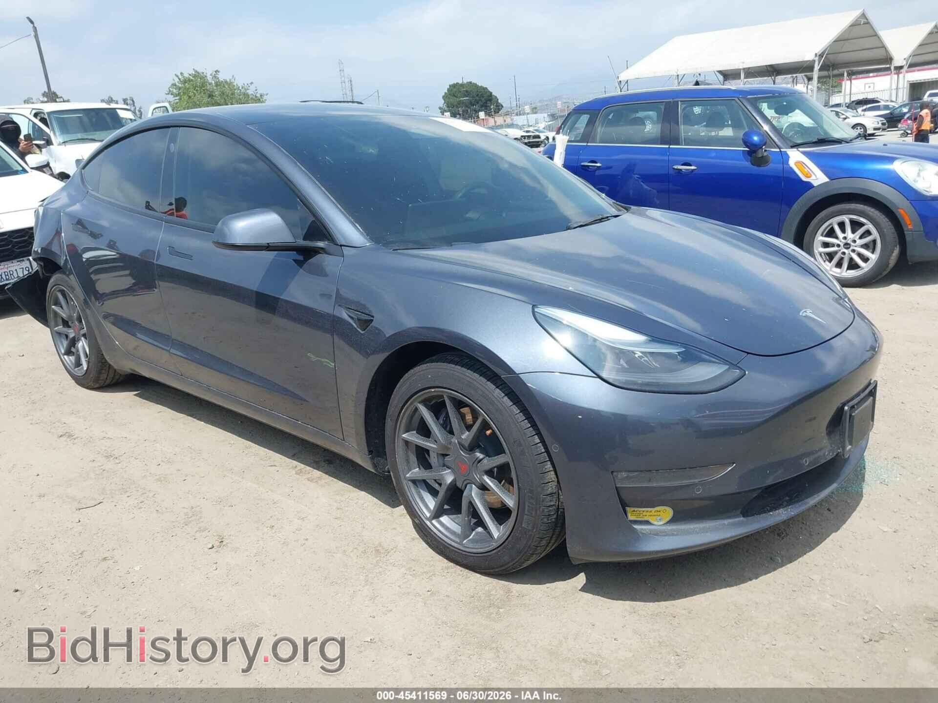 Фотография 5YJ3E1EB9MF089170 - TESLA MODEL 3 2021