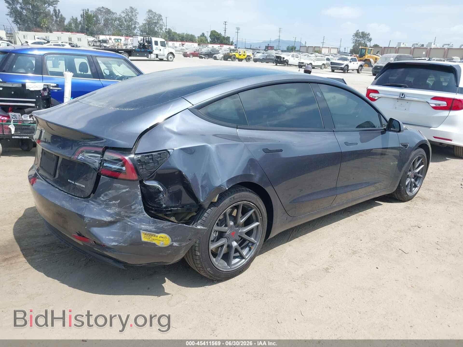 2021 TESLA MODEL 3 - VIN: 5YJ3E1EB9MF089170 - Фото 4