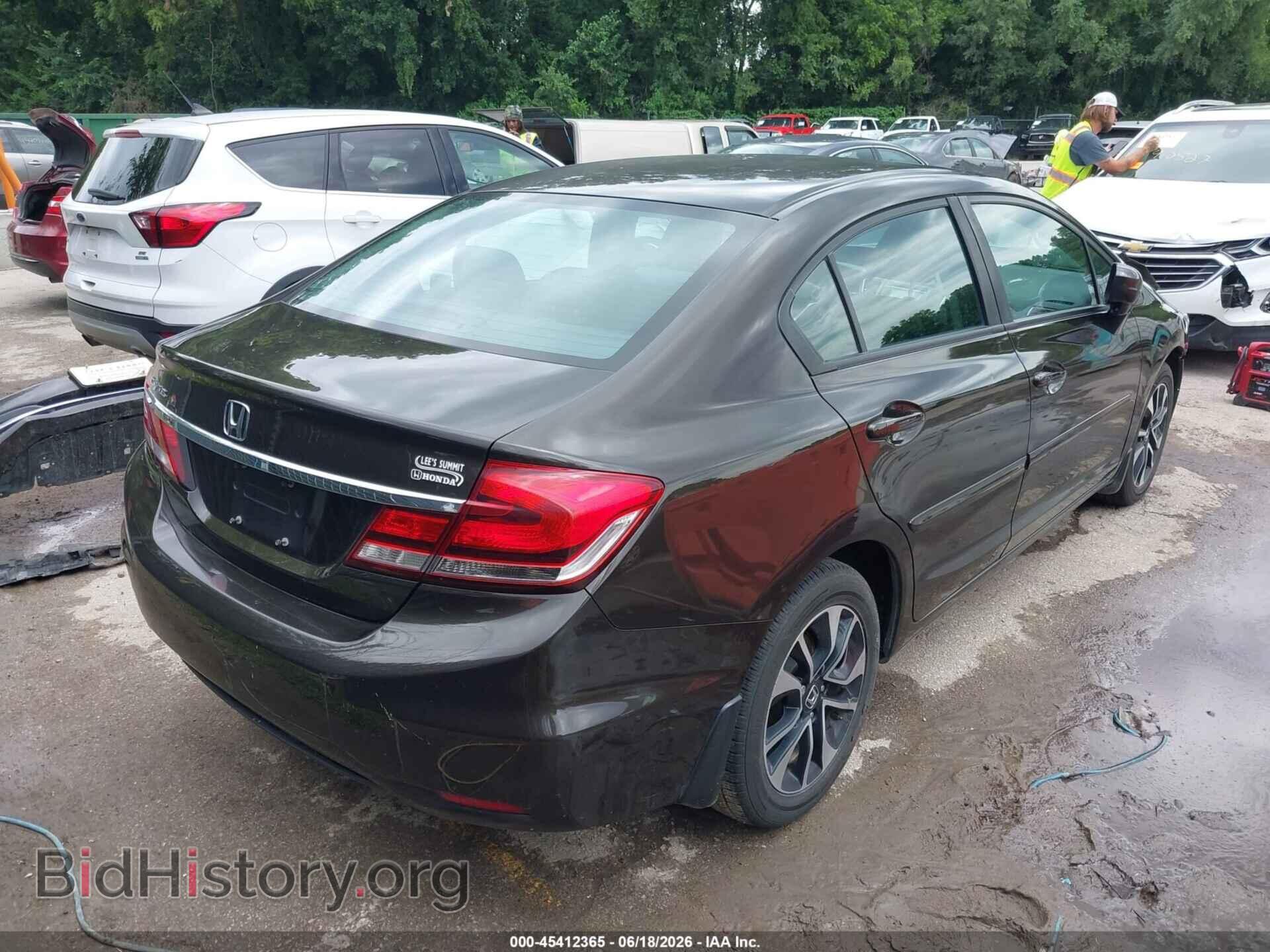 2014 HONDA CIVIC - VIN: 2HGFB2F80EH529644 - Фото 4