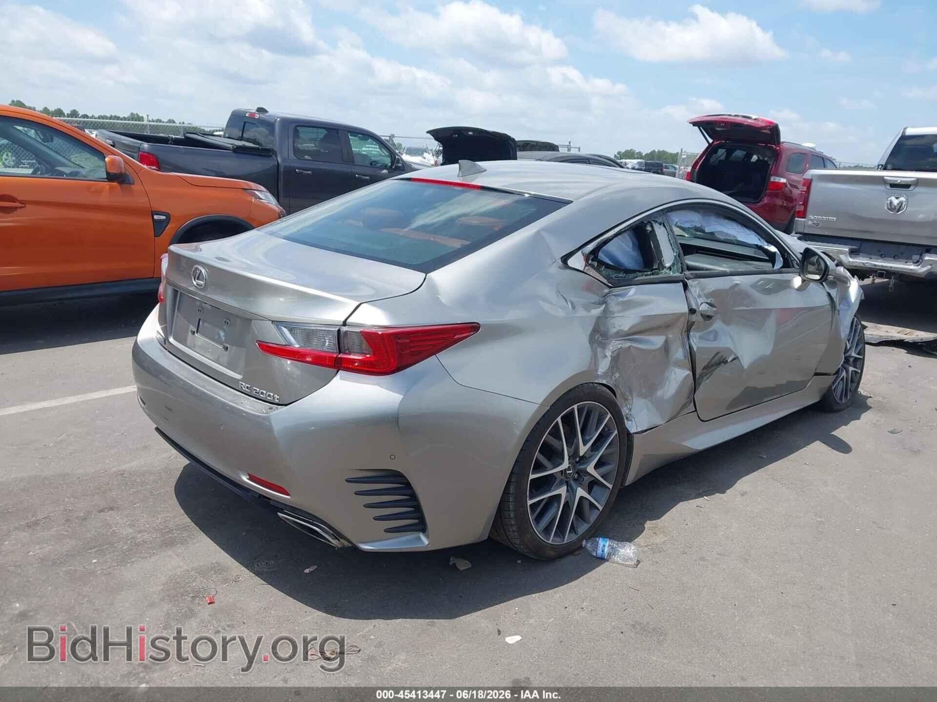 2017 LEXUS RC 200T - VIN: JTHHA5BC3H5006733 - Photo 4