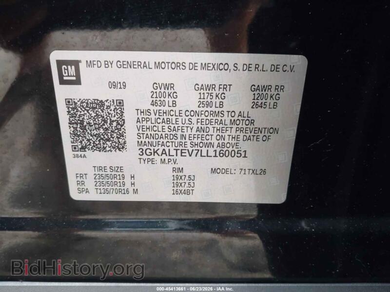 2020 GMC TERRAIN (VIN 3GKALTEV7LL160051) — фото 9 из 18