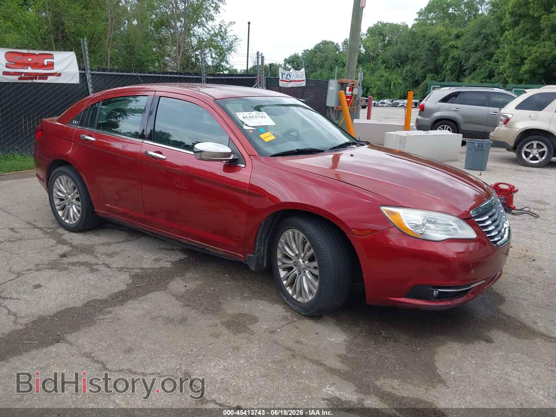 Фотография 1C3CCBCB5CN143227 - CHRYSLER 200 2012
