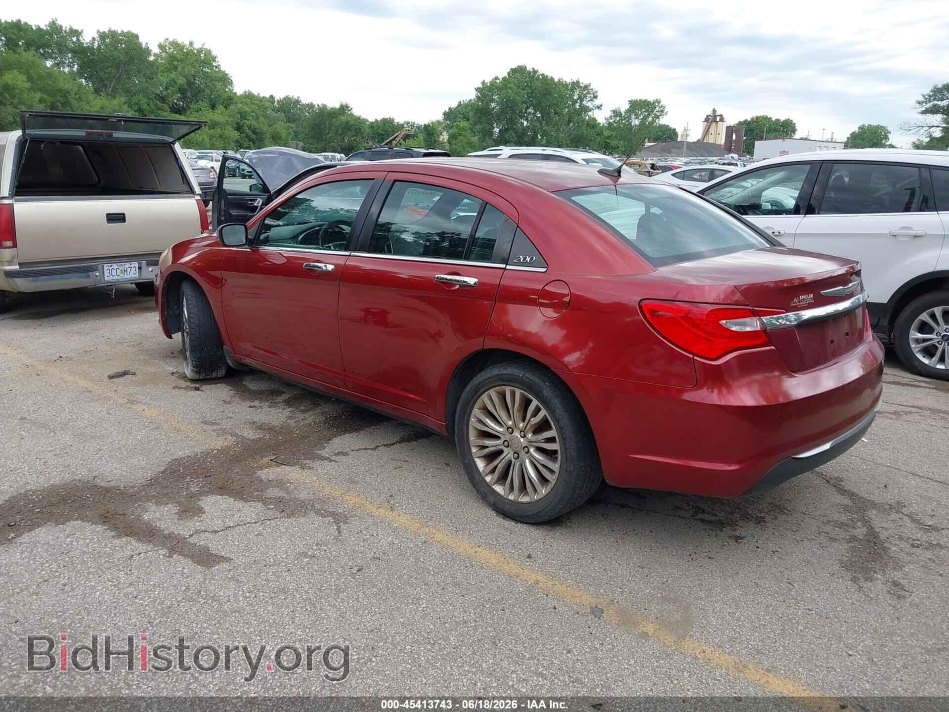 2012 CHRYSLER 200 - VIN: 1C3CCBCB5CN143227 - Фото 3