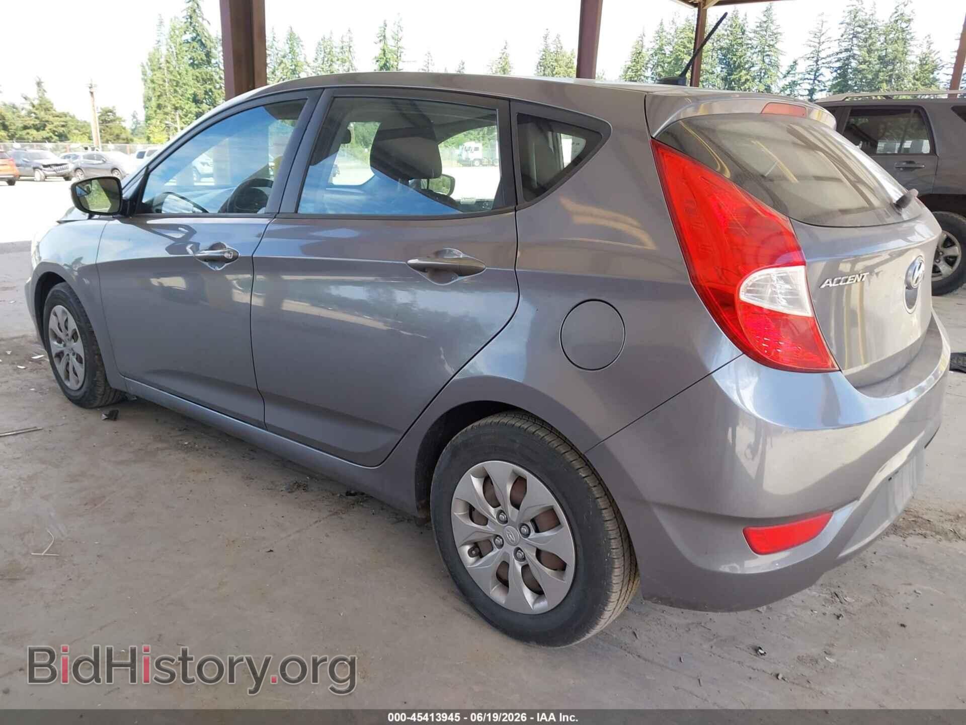 2016 HYUNDAI ACCENT - VIN: KMHCT5AEXGU255250 - Photo 3