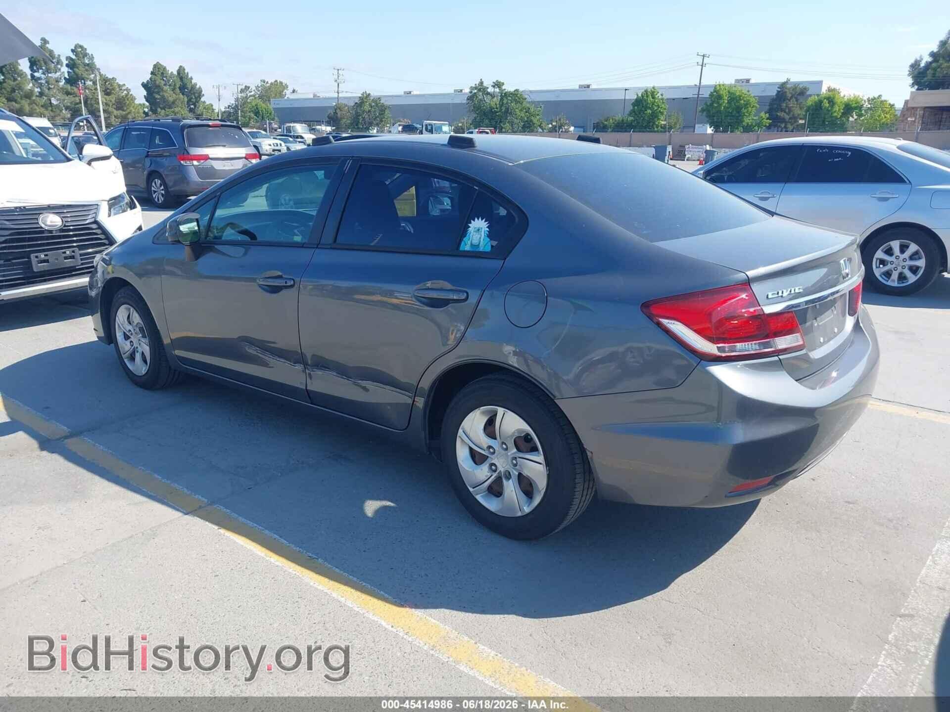 2013 HONDA CIVIC - VIN: 19XFB2F59DE251602 - Фото 3