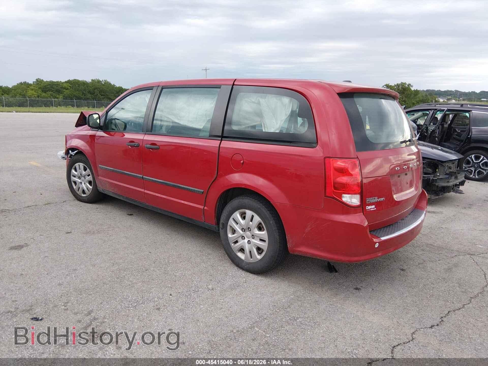 2016 DODGE GRAND CARAVAN - VIN: 2C4RDGBG3GR219579 - Фото 3