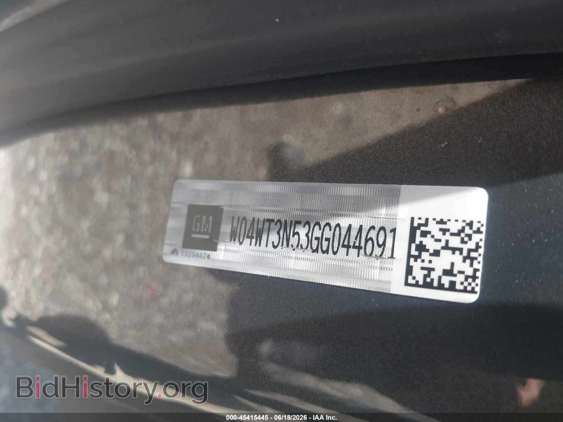 2016 BUICK CASCADA - VIN: W04WT3N53GG044691 - Photo 9