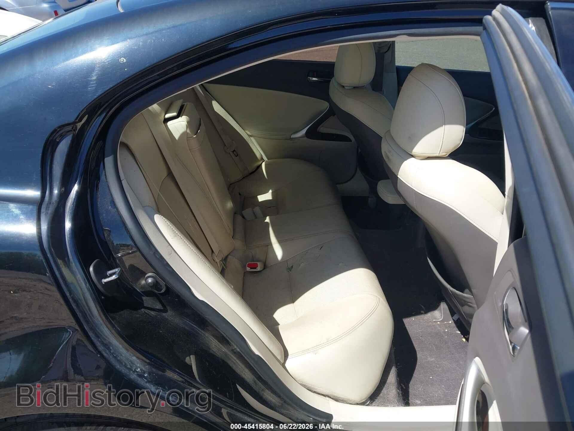 2012 LEXUS IS 250 - VIN: JTHBF5C26C5162030 - Photo 8