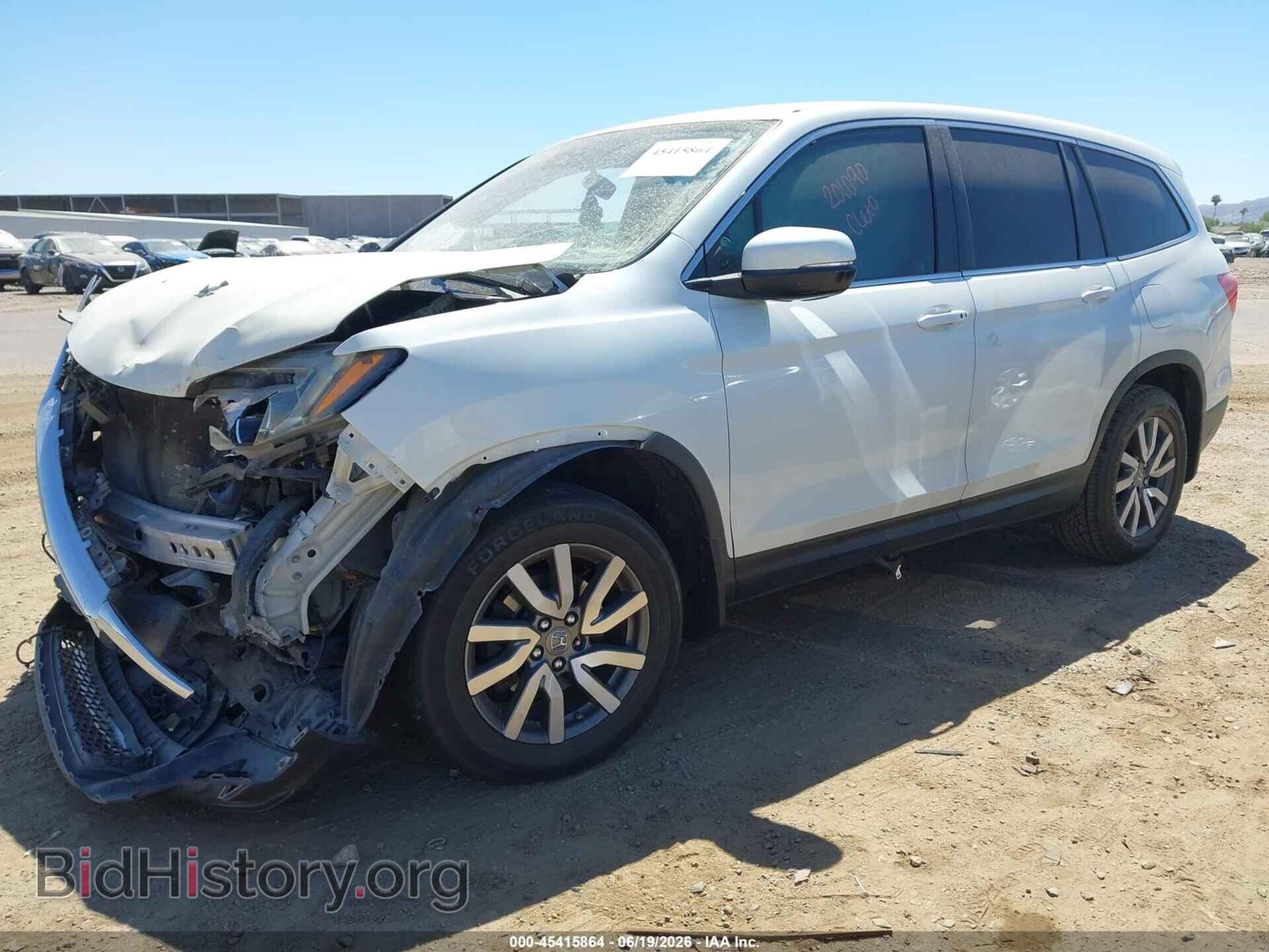 2021 HONDA PILOT - VIN: 5FNYF5H30MB013688 - Фото 2