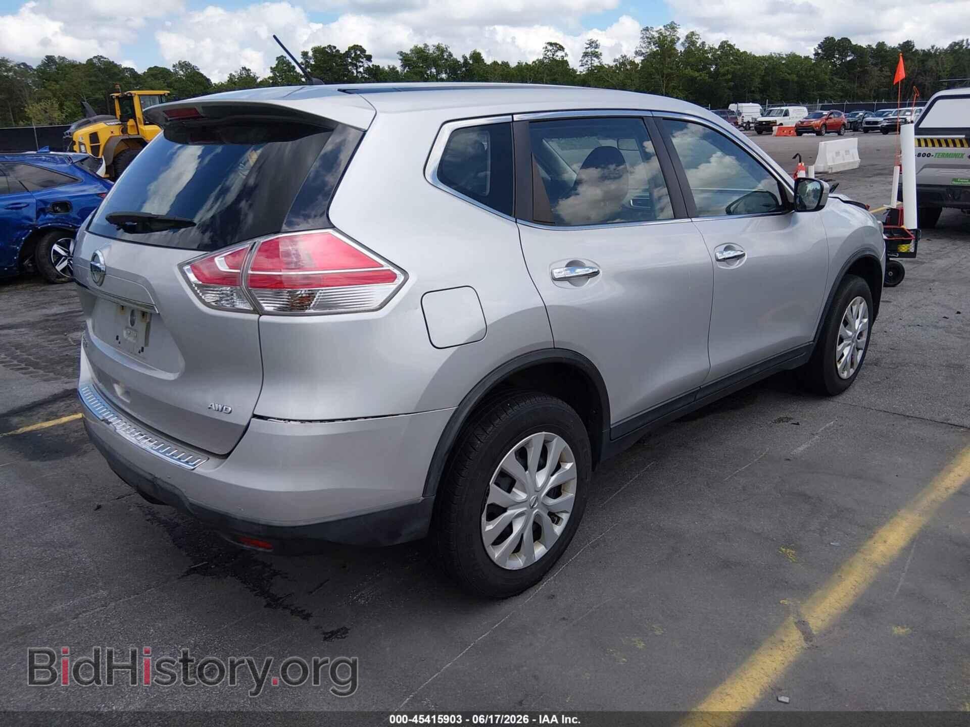 2015 NISSAN ROGUE - VIN: KNMAT2MV3FP504152 - Фото 4