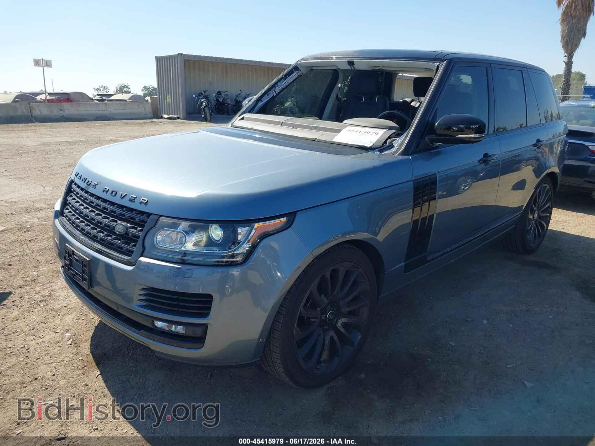 2017 LAND ROVER RANGE ROVER - VIN: SALGS2FV3HA372891 - Фото 2