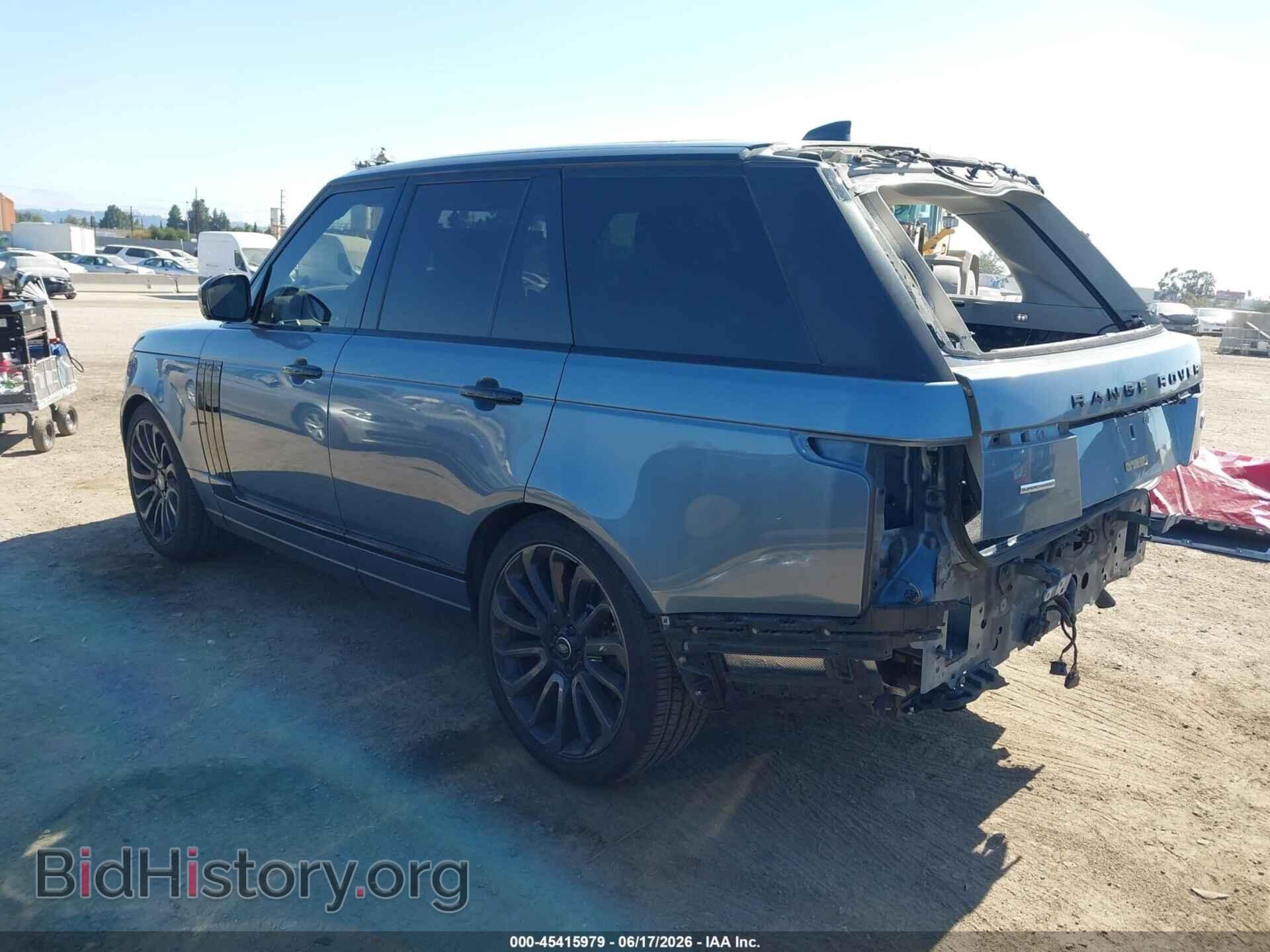 2017 LAND ROVER RANGE ROVER - VIN: SALGS2FV3HA372891 - Фото 3