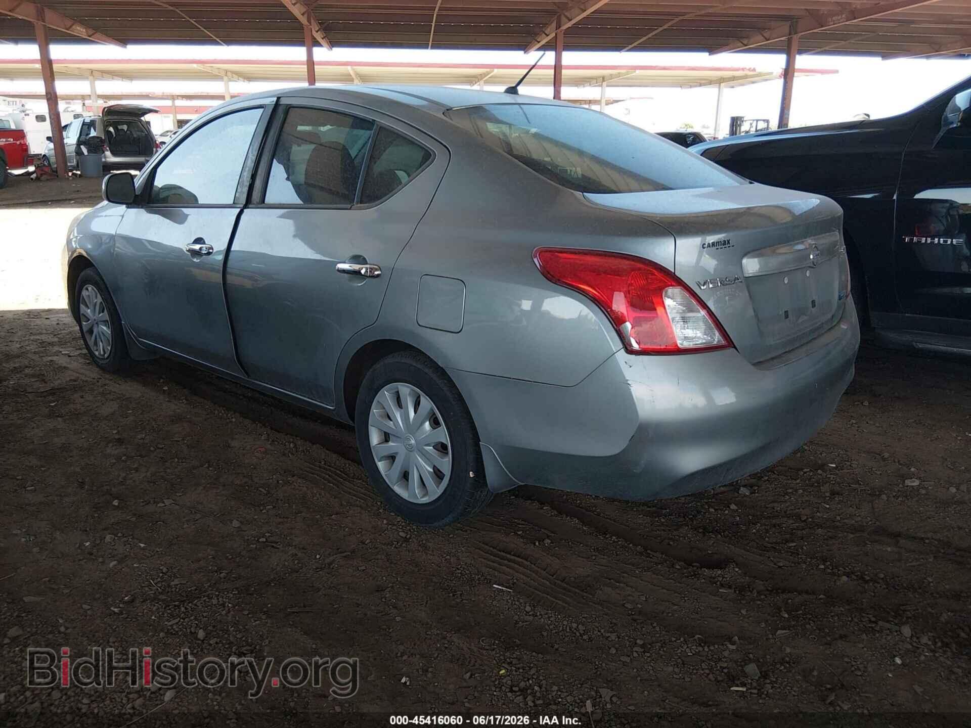 2012 NISSAN VERSA - VIN: 3N1CN7AP6CL903458 - Фото 3