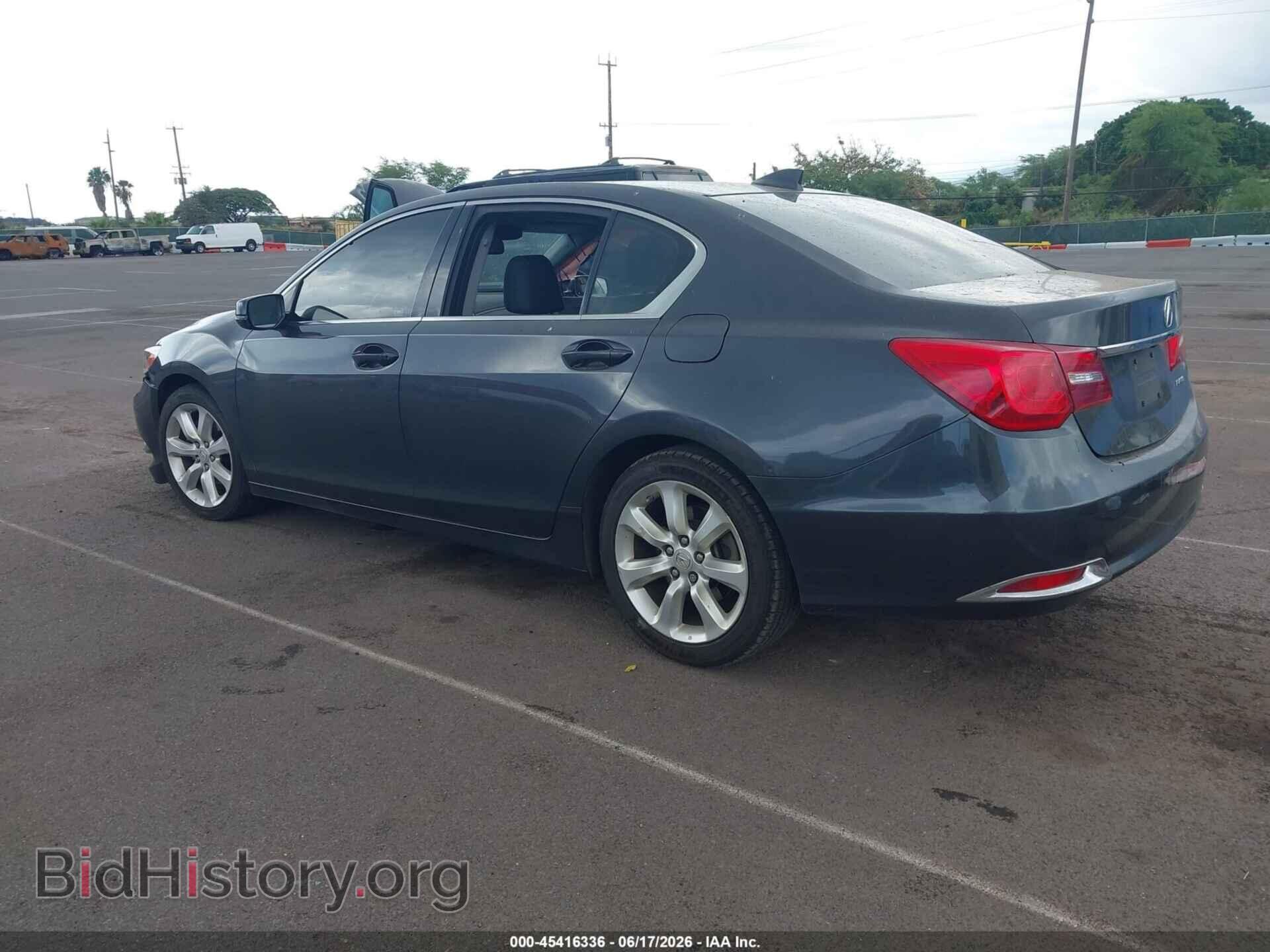 2014 ACURA RLX - VIN: JH4KC1F38EC002896 - Photo 3