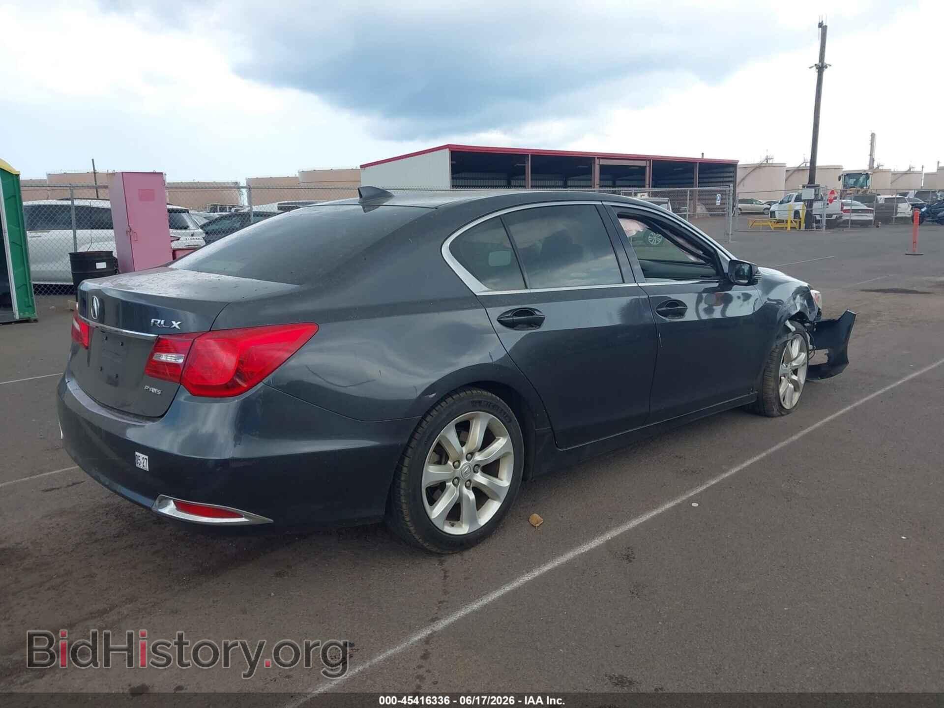 2014 ACURA RLX - VIN: JH4KC1F38EC002896 - Photo 4