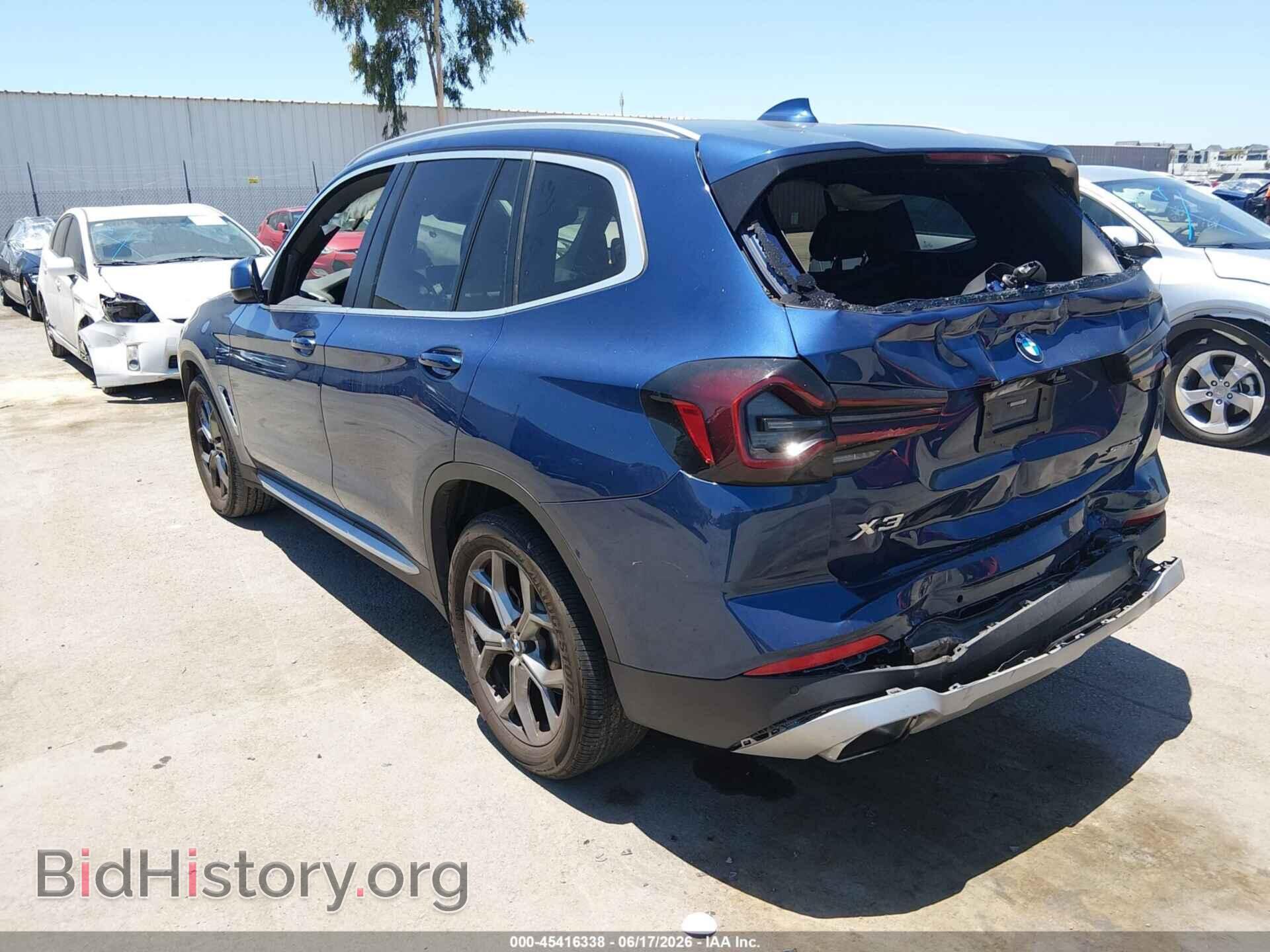 2023 BMW X3 - VIN: 5UX43DP08P9P14503 - Фото 3