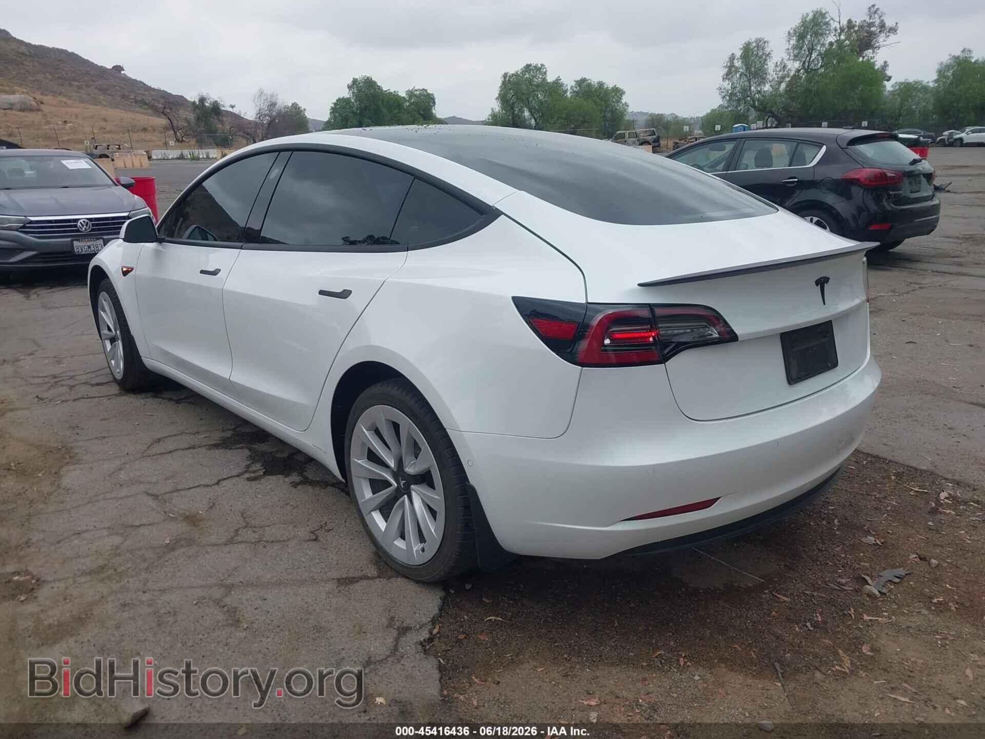 2021 TESLA MODEL 3 - VIN: 5YJ3E1EA7MF099042 - Фото 3