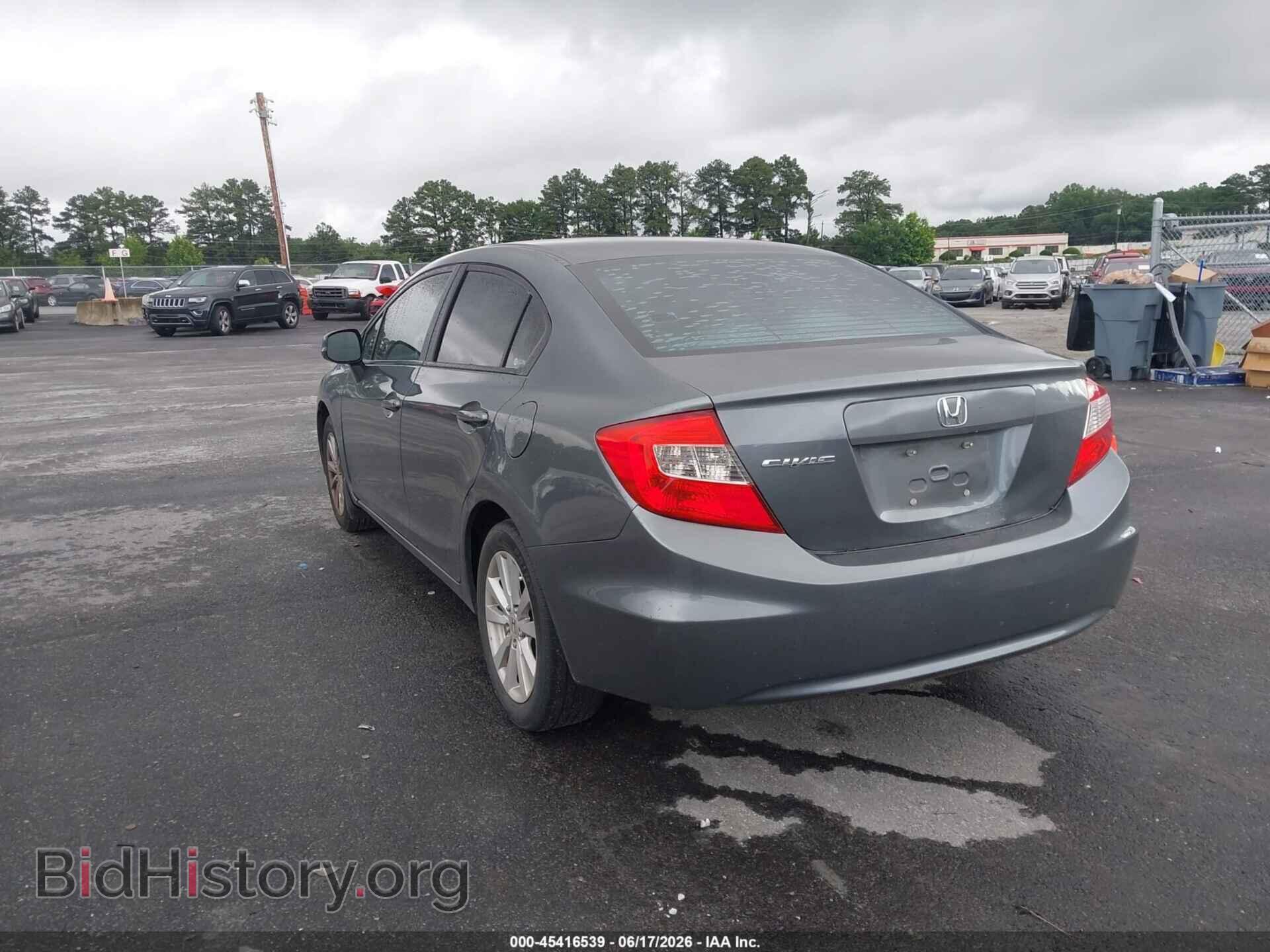 2012 HONDA CIVIC - VIN: 19XFB2F93CE055950 - Фото 3
