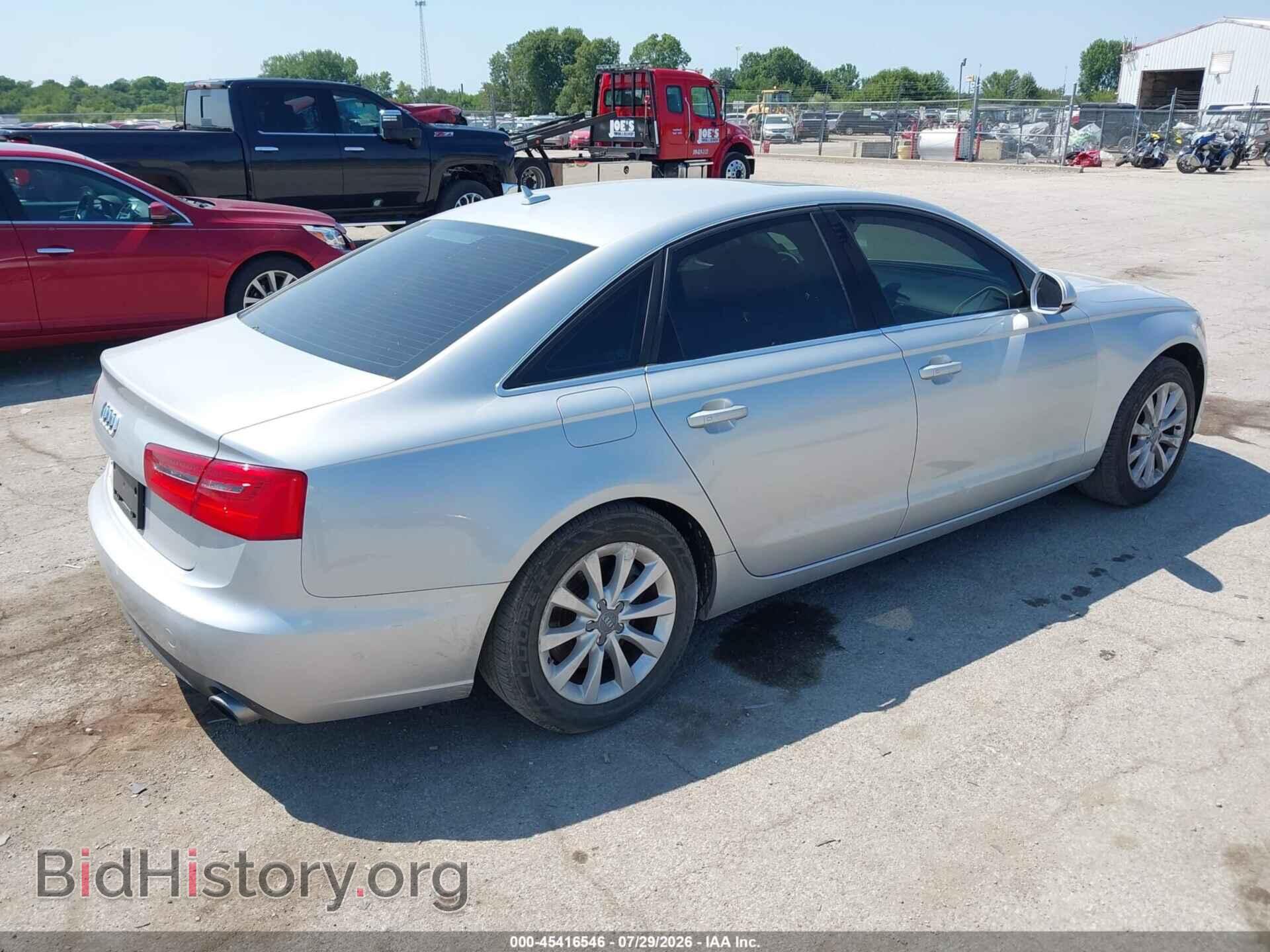2014 AUDI A6 - VIN: WAUFFAFC4EN057017 - Фото 4