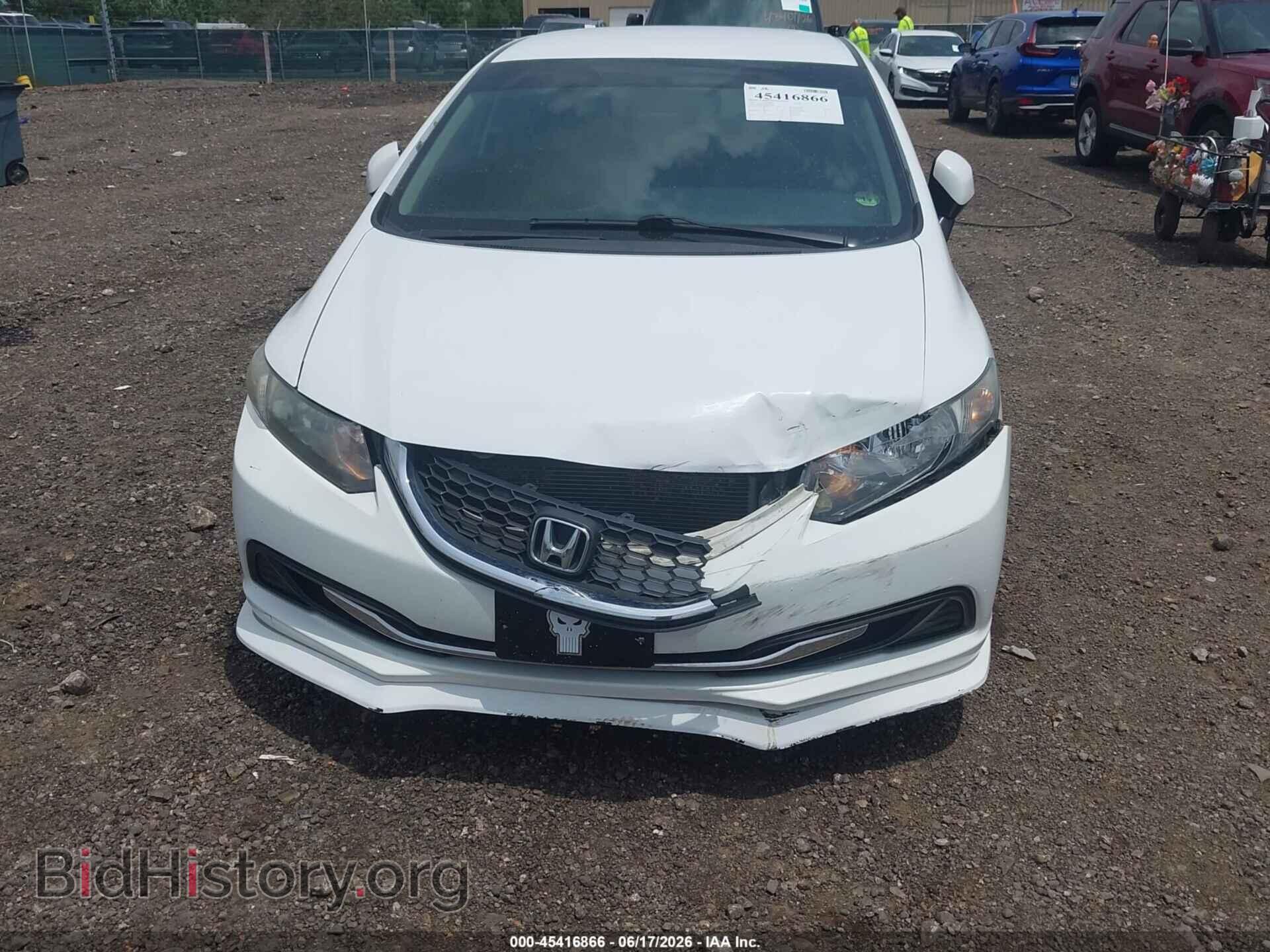 2013 HONDA CIVIC - VIN: 19XFB2F56DE094451 - Фото 6