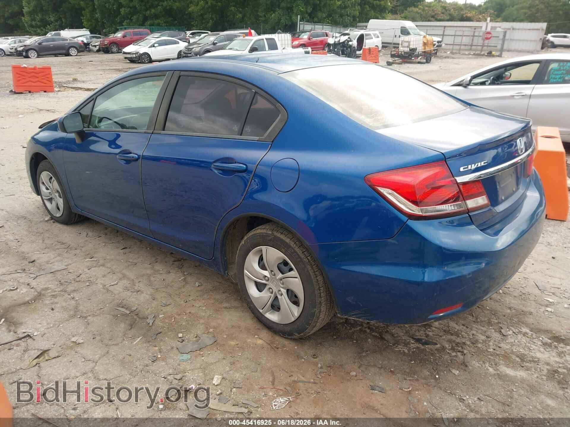 2014 HONDA CIVIC - VIN: 19XFB2F5XEE066766 - Photo 3