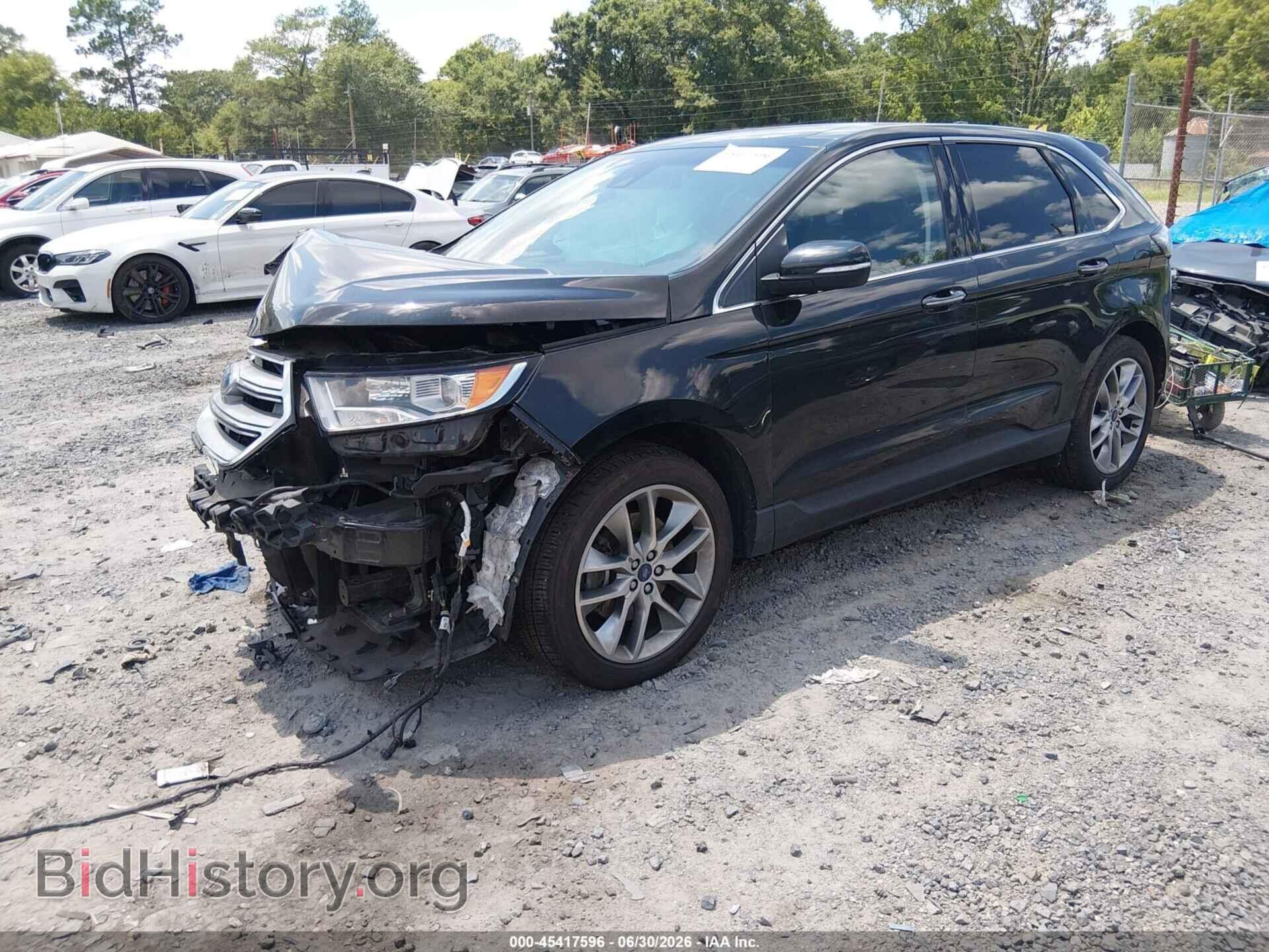 2015 FORD EDGE - VIN: 2FMPK4K82FBB19061 - Фото 2