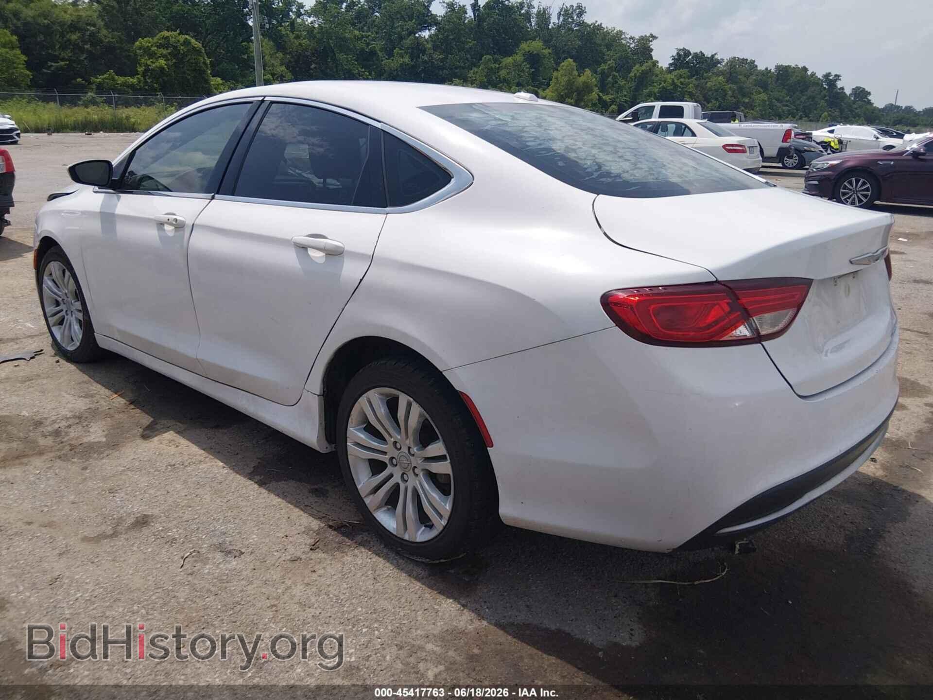 2015 CHRYSLER 200 - VIN: 1C3CCCAB1FN557795 - Фото 3