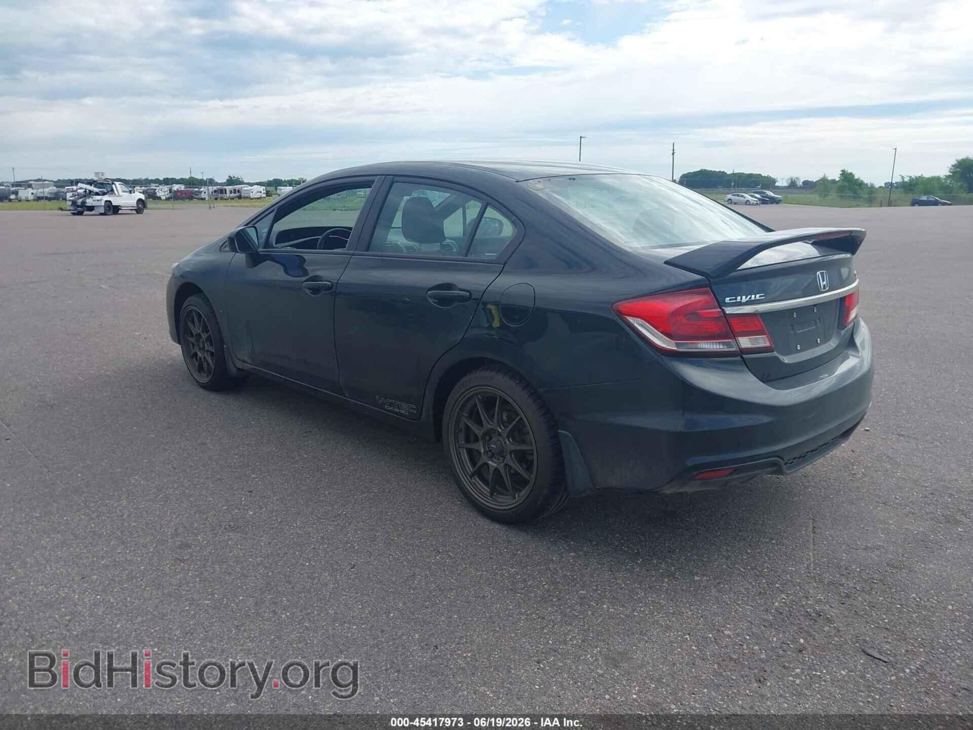 2014 HONDA CIVIC - VIN: 2HGFB6E51EH701663 - Photo 3